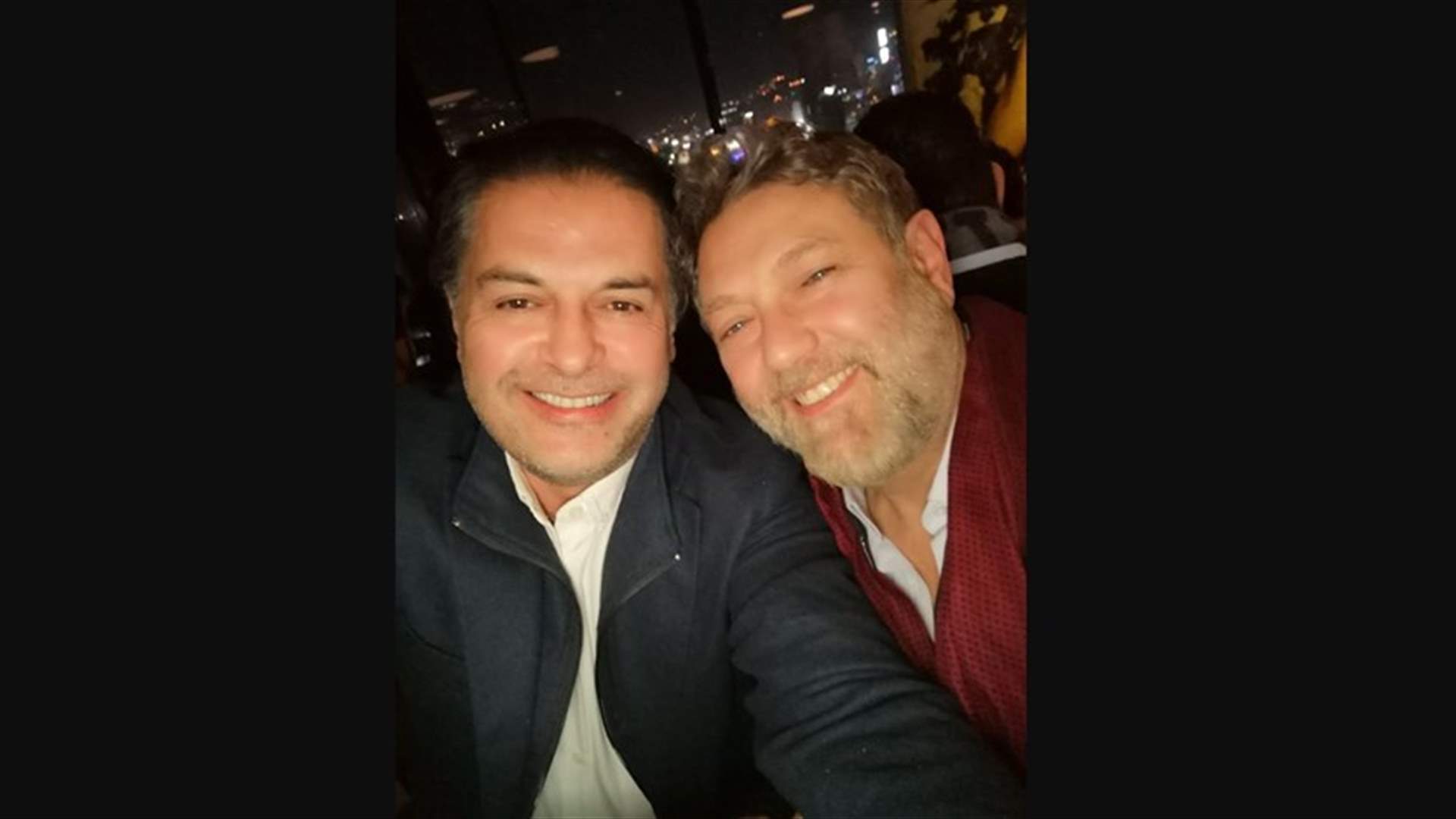 ما الذي جمع راغب علامة والنائب نعمة افرام؟ (صورة)