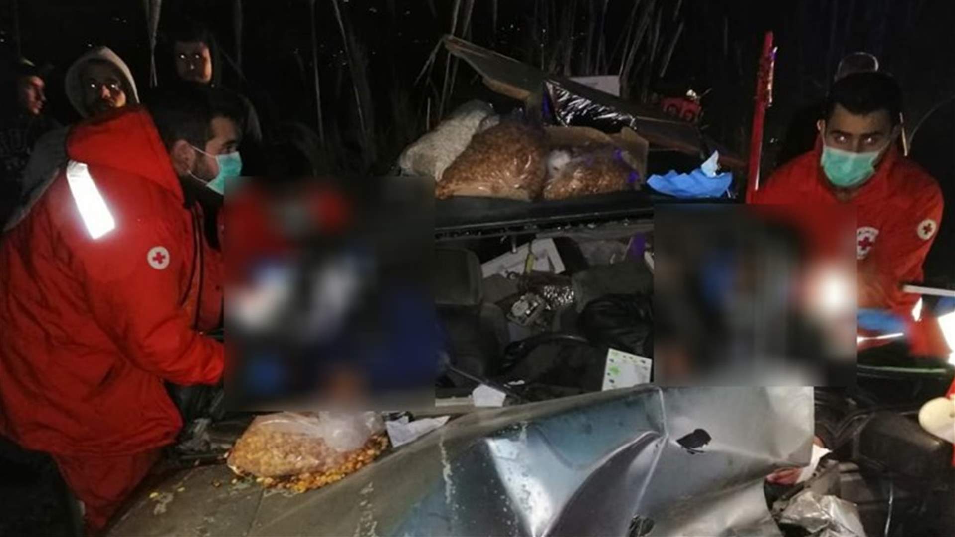 جرحى في حادث سير مروّع على طريق الأندلس ببنين (صور)