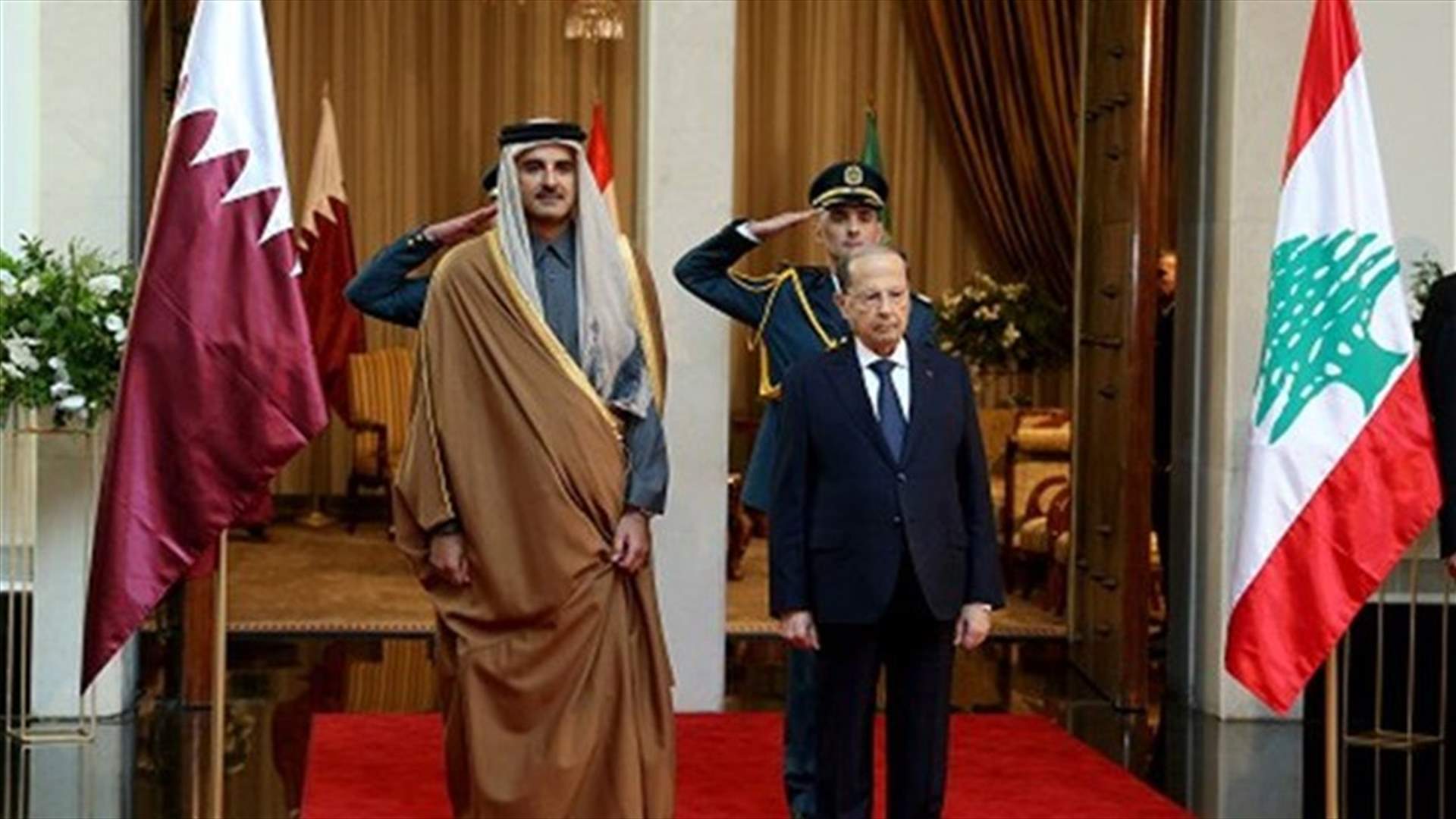 وكالة الانباء القطرية: أمير قطر تلقى اتصالا من الرئيس عون... وهذا ما أكده له
