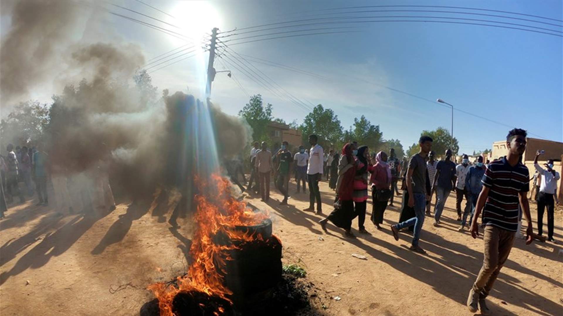 احتجاجات على مقتل متظاهر في السودان...