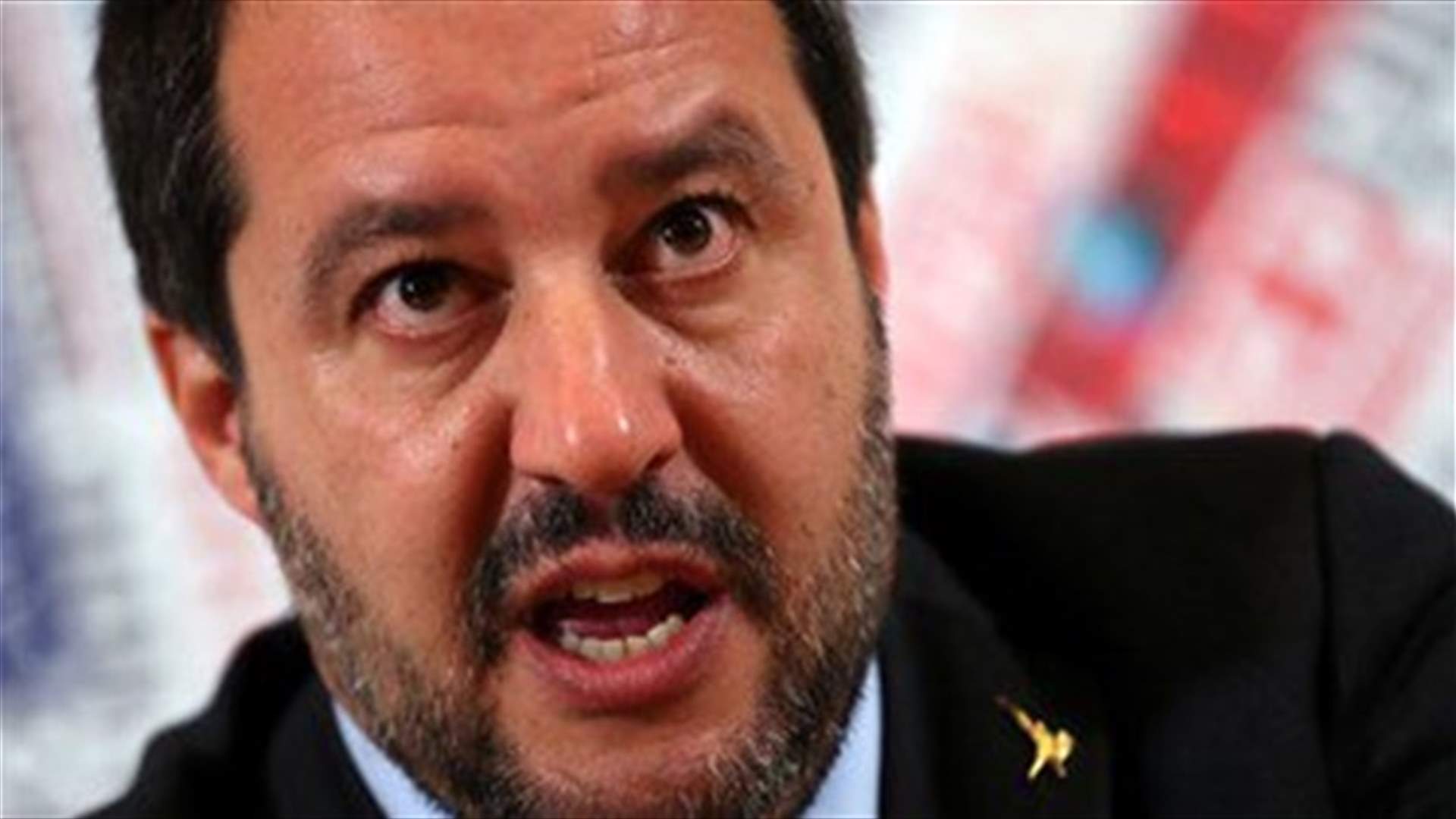 Italy&#39;s Salvini says France has no interest in stabilizing Libya
