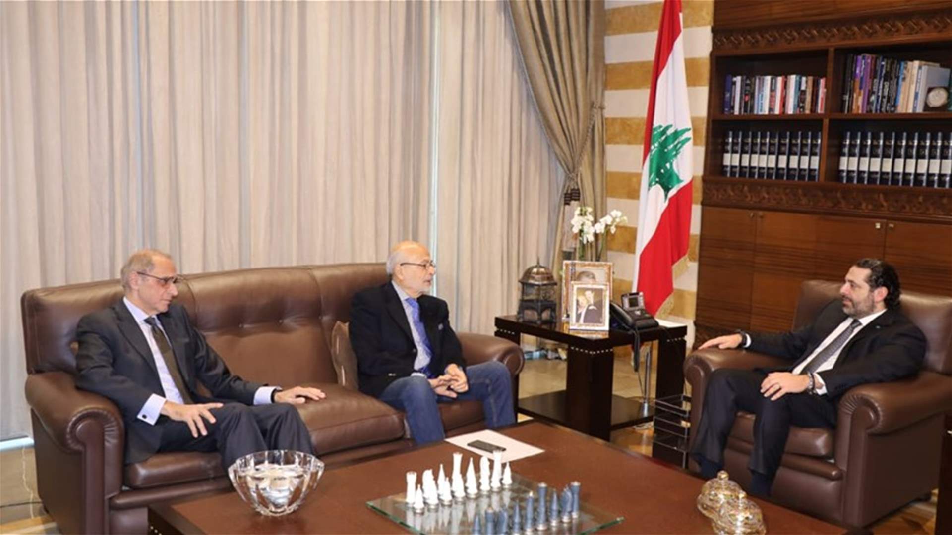 شؤون إنمائية وتطورات الأوضاع بين الحريري وشهيب وحلو