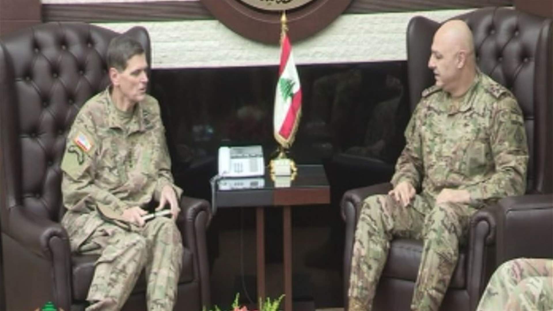 الجنرال جوزيف فوتيل: التزام الحكومة الأميركية تعزيز الشراكة اللبنانية الأميركية