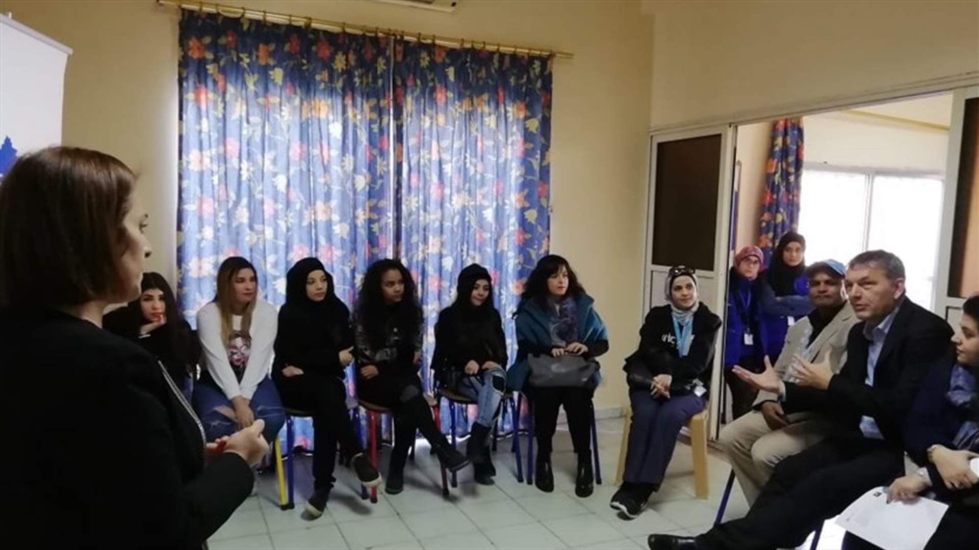 لازاريني يزور مركز مؤسسة رينه معوض في باب التبانة