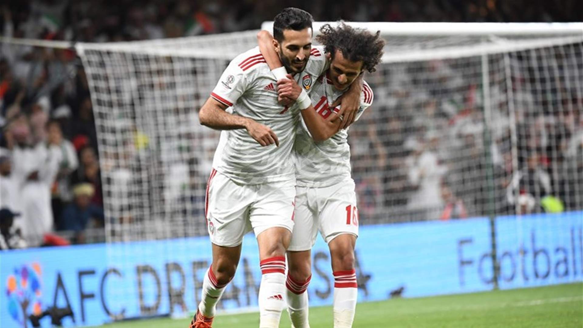 الإمارات تتأهل إلى الدور قبل النهائي على حساب استراليا