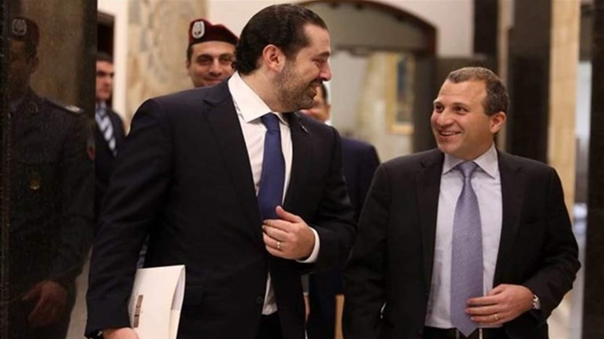 الجمهورية: لقاء الحريري - باسيل الجمعة لم يكن ناجحاً