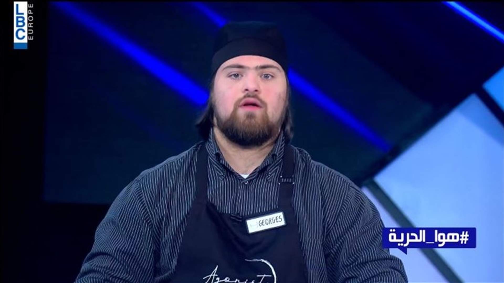 جو معلوف يُحقق حلم جورج في استوديو الـ LBCI (فيديو)