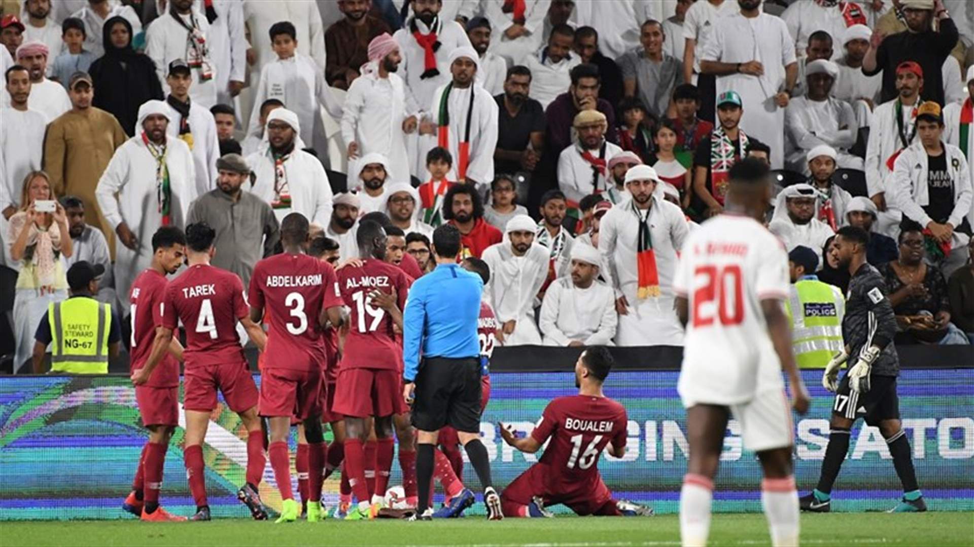 قطر تهزم الإمارات برباعية وتتأهل لنهائي كأس آسيا لأول مرة