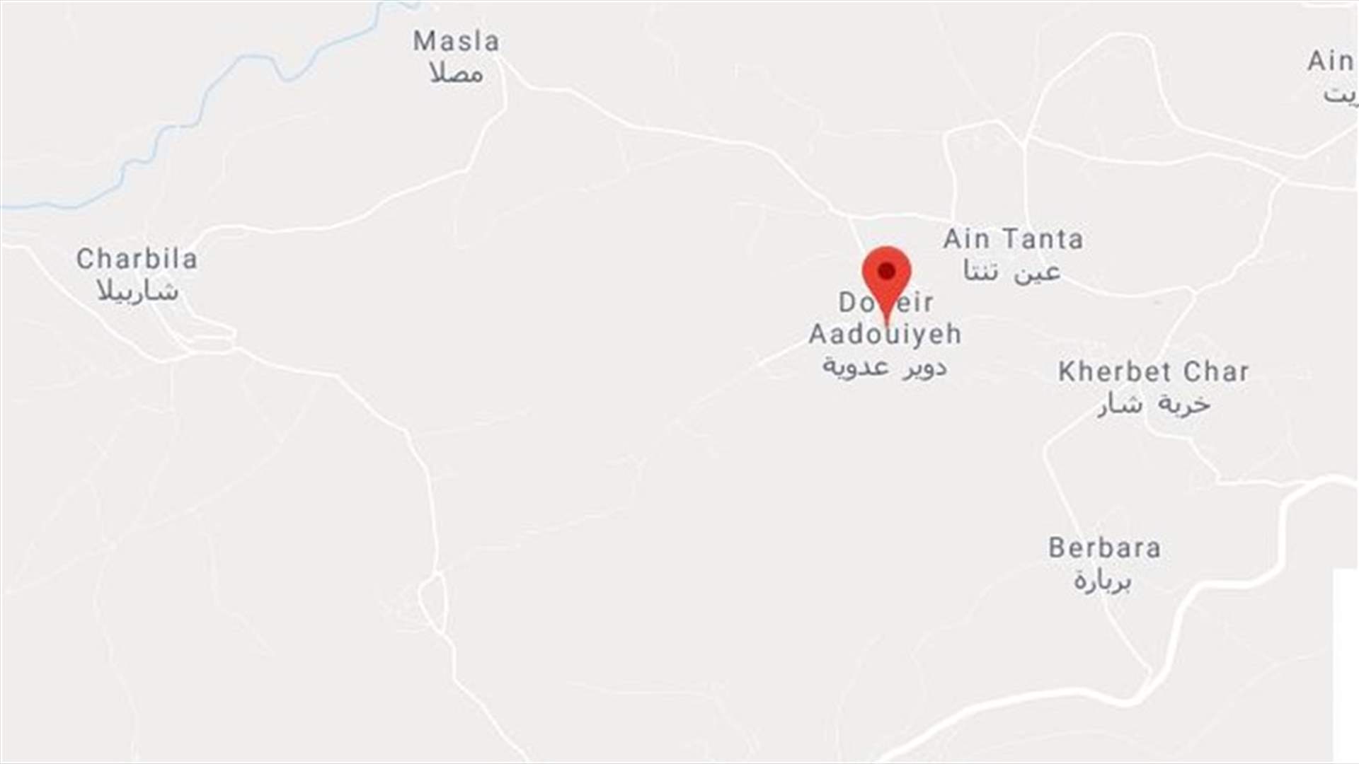 اعتداء على مقام للشيخ يوسف في دوير عدوية عكار (صورة)