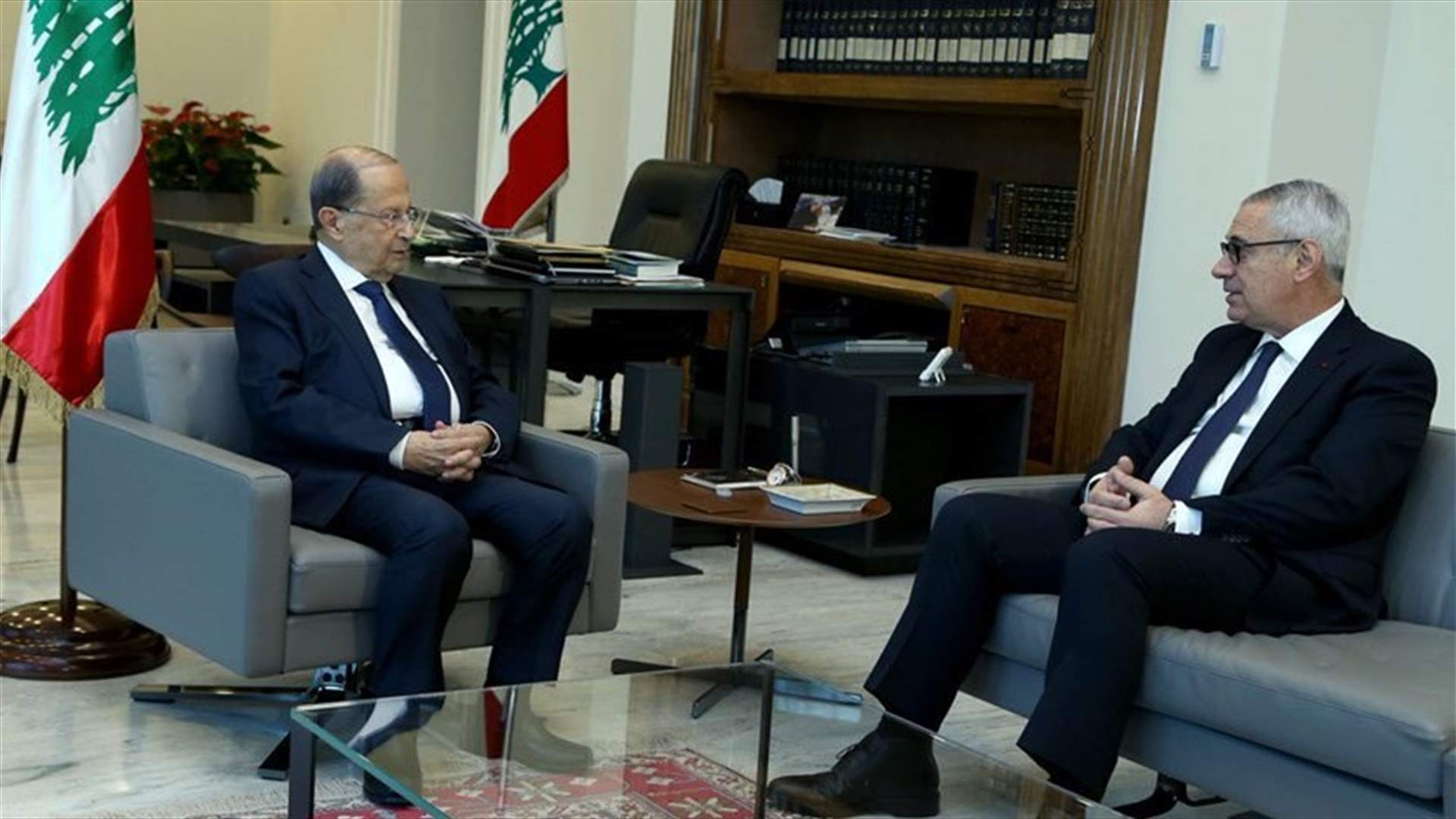 Judge Fahd discusses with President Aoun preparations for conference to discuss judiciary situation