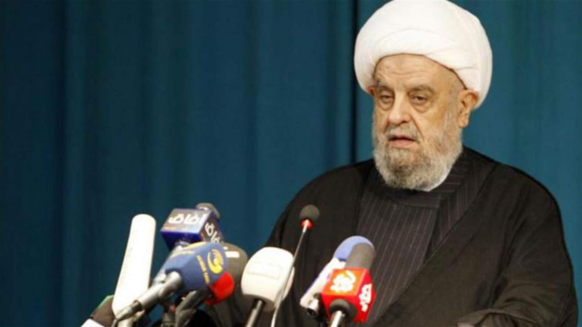 الشيخ قبلان: نريد ان تشكل الحكومة شبكة امان تحمي لبنان من المخاطر