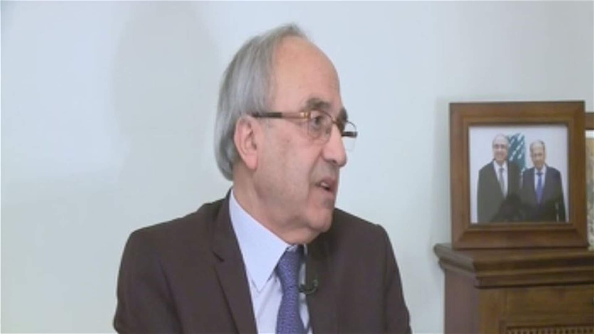 وزير العدل البير سرحان للـLBCI : شعار مكافحة الفساد سينتقل الى الارض في القريب العاجل