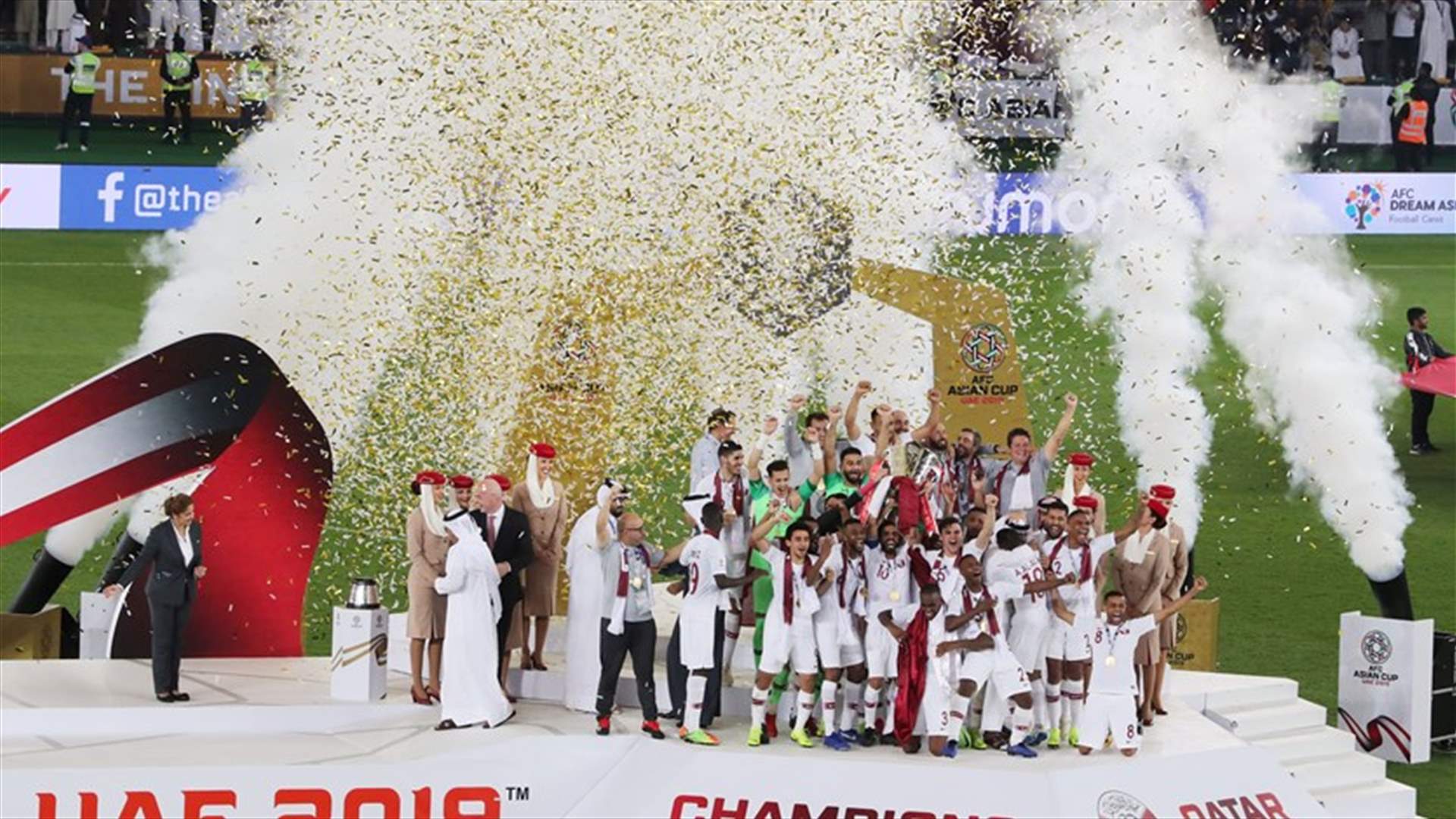 قطر تهزم اليابان 3-1 وتحرز لقب كأس آسيا لأول مرة