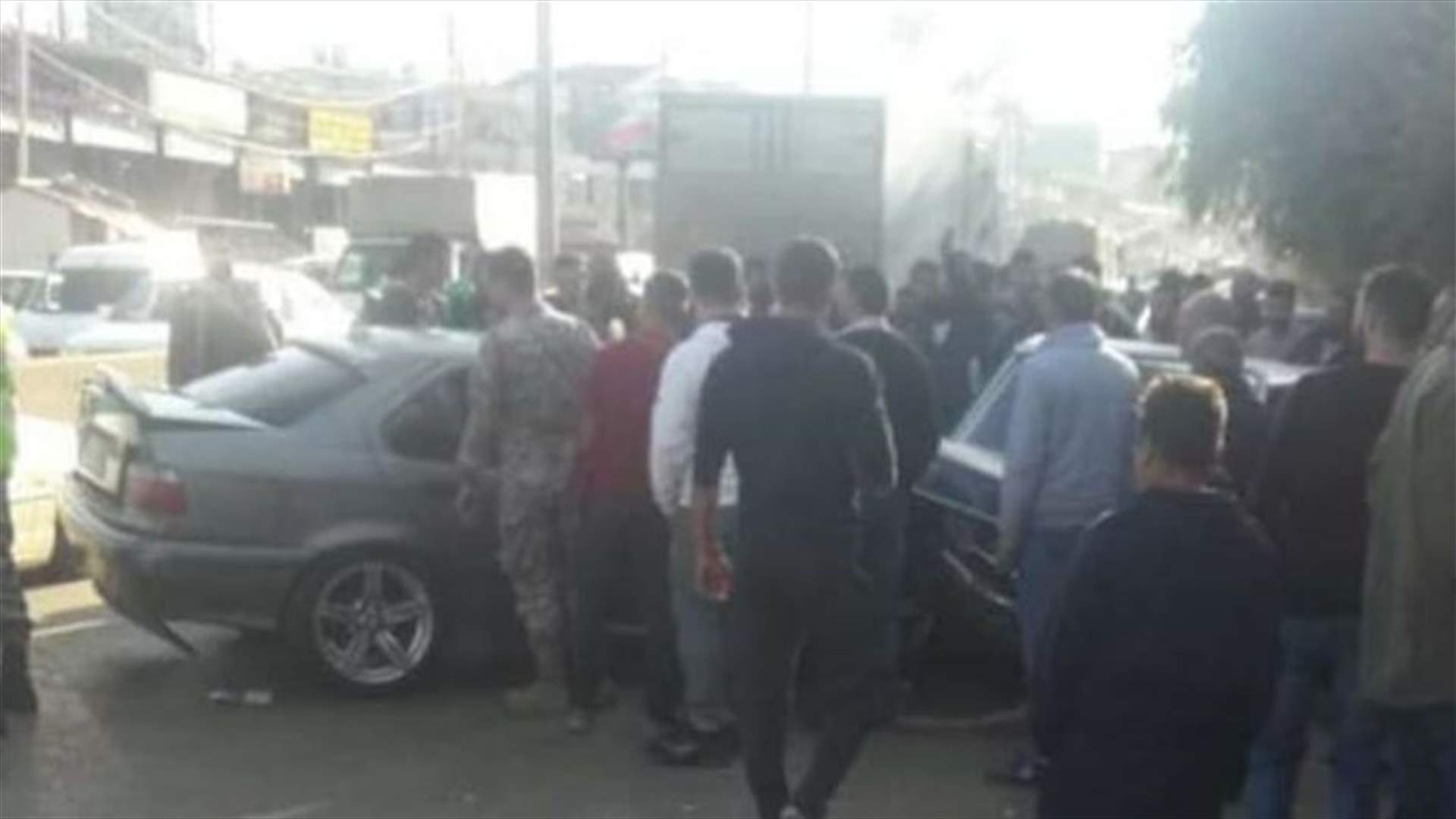 جريحان بحادث سير في العبدة