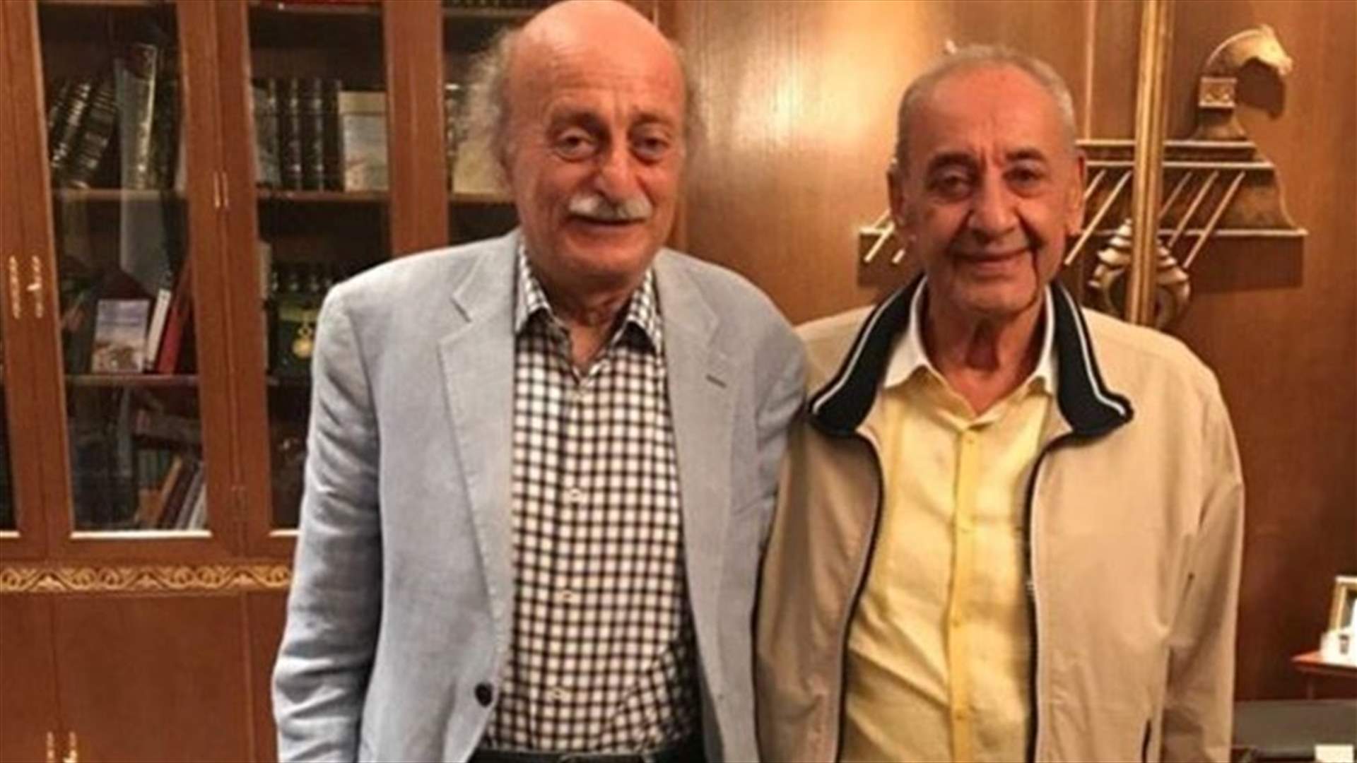 مصادر الإشتراكي لـ"الشرق الأوسط": بري لن يترك جنبلاط وحيدا