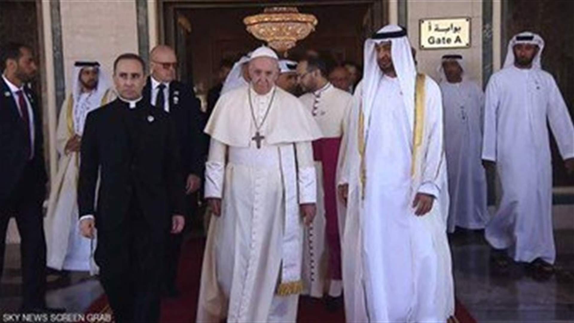 Pope Francis departs UAE following historic visit