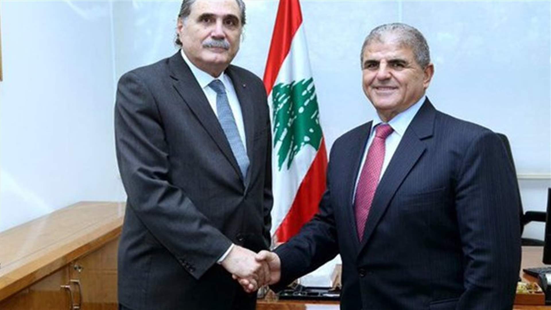 Outgoing State Minister Raffoul hands over duties to Jreisati