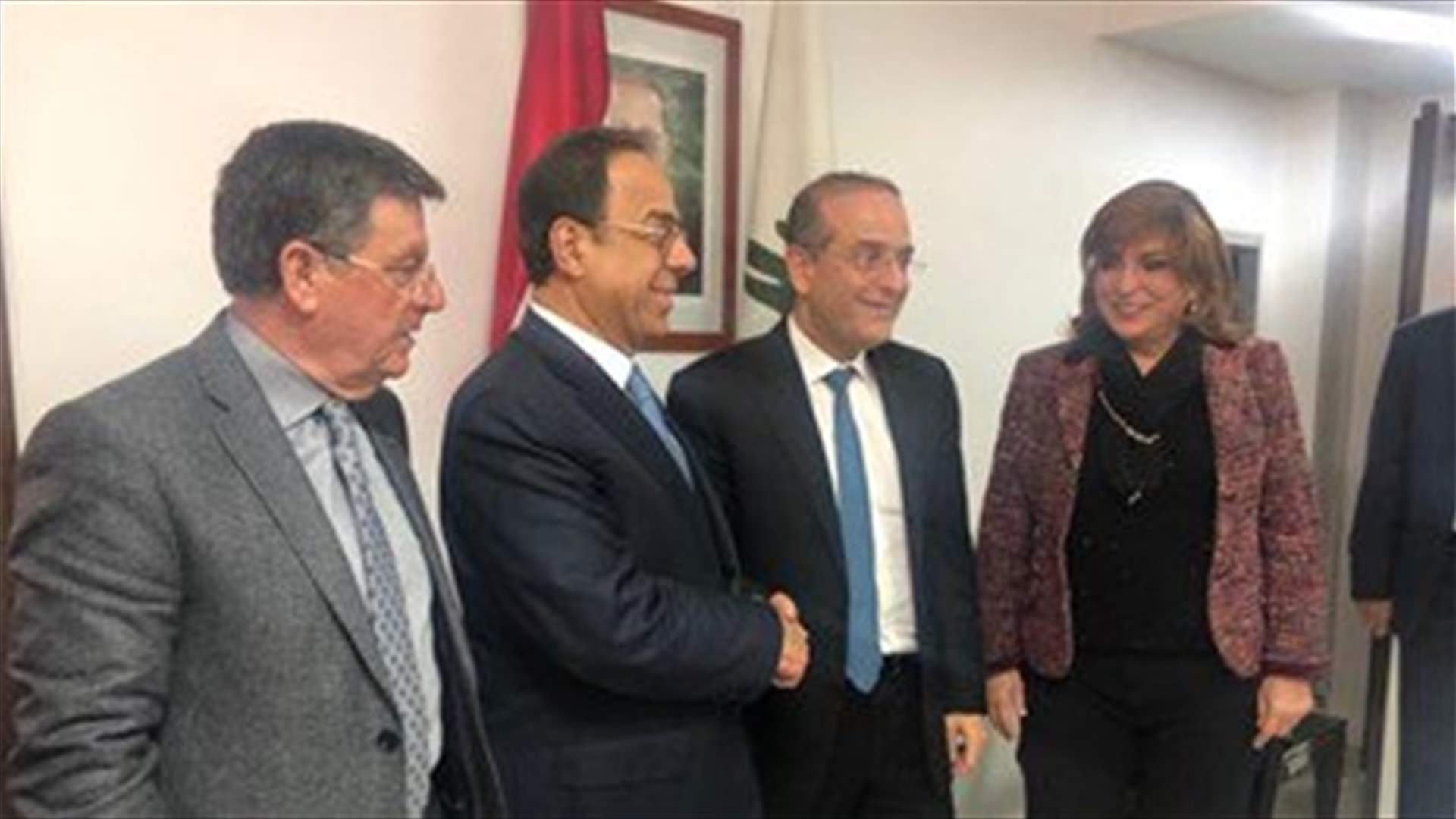 Handover process at Economy Ministry