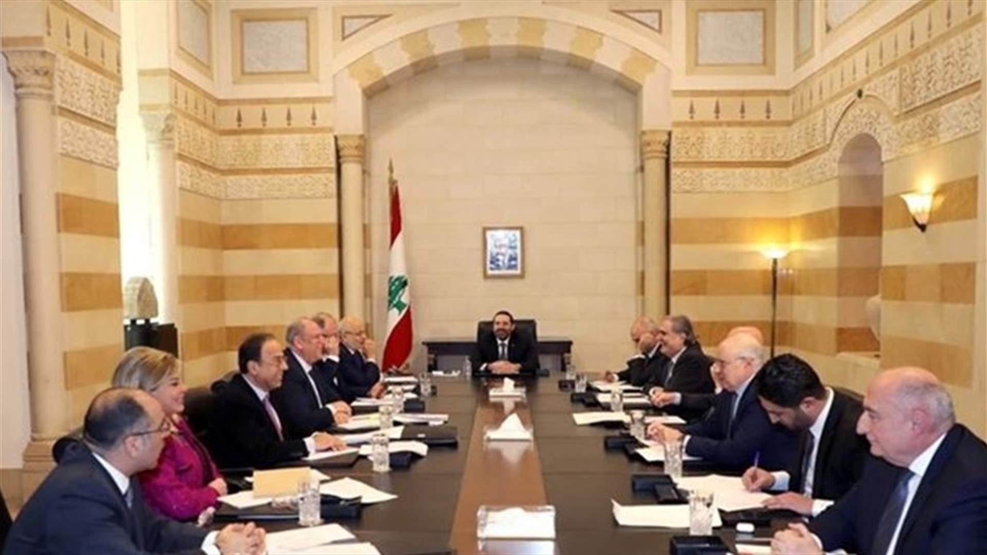 إليكم صيغة فقرة النازحين في البيان الوزاري...