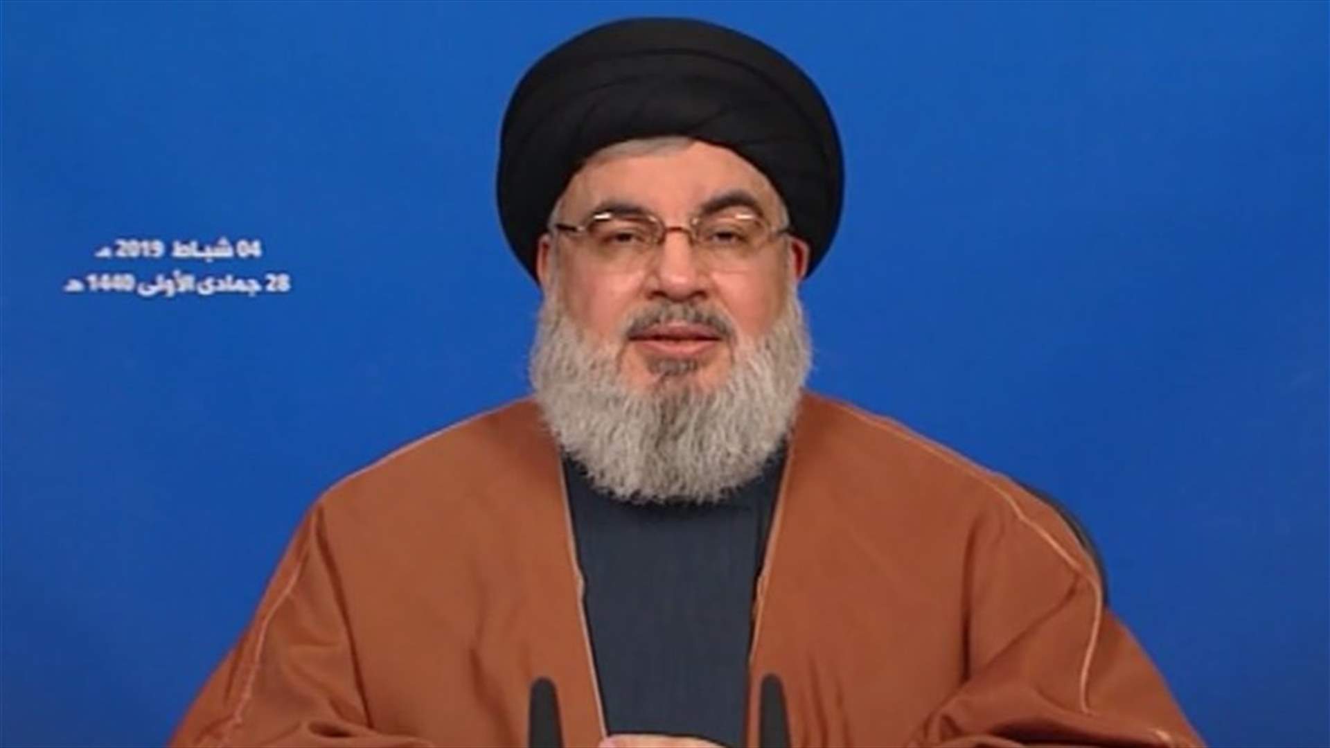 أوساط سياسية لـ"الراي": كلام نصر الله يعكس استشعار الحزب بدقّة المرحلة خارجيا