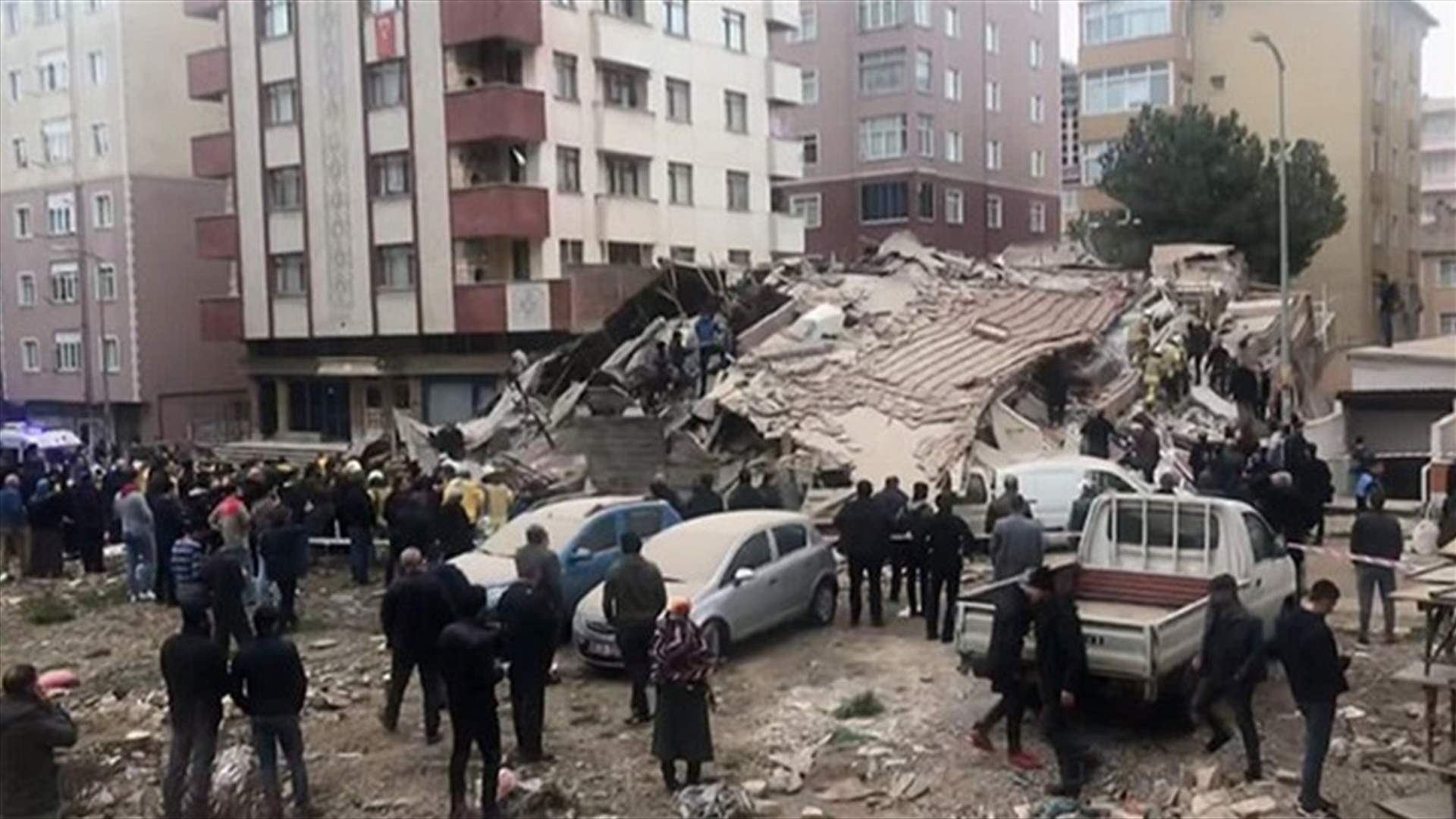 At least two killed after building collapses in Turkey's Istanbul - official