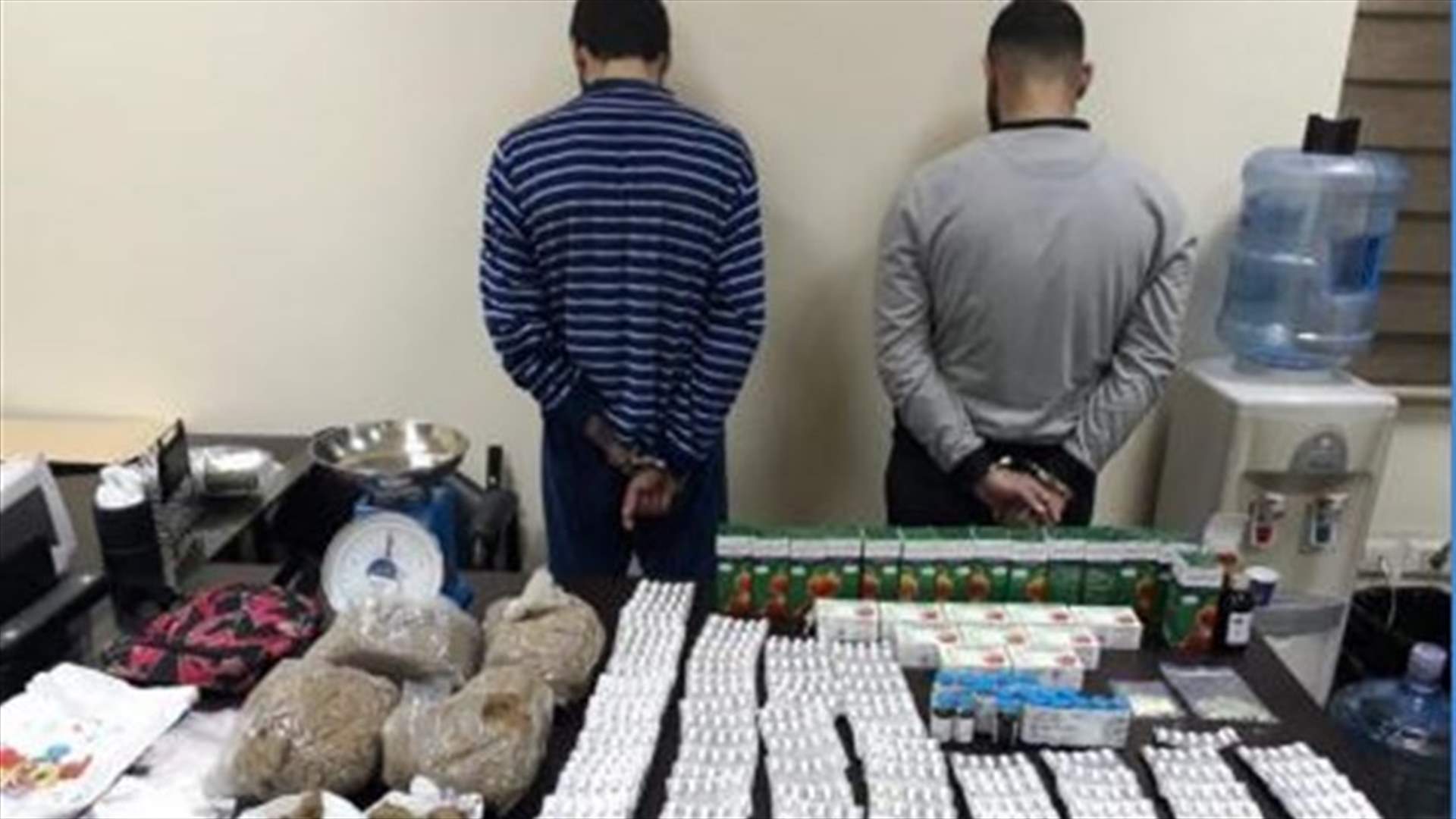 قوى الأمن تضبط كميّات كبيرة من المخدرات في برجا (صورة)