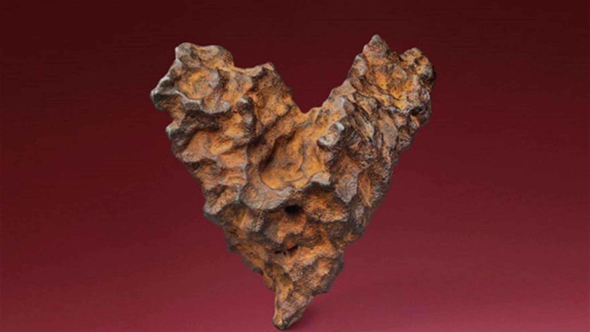 هدية من الفضاء بمناسبة عيد الحب في المزاد العلني... كم يبلغ ثمنها؟