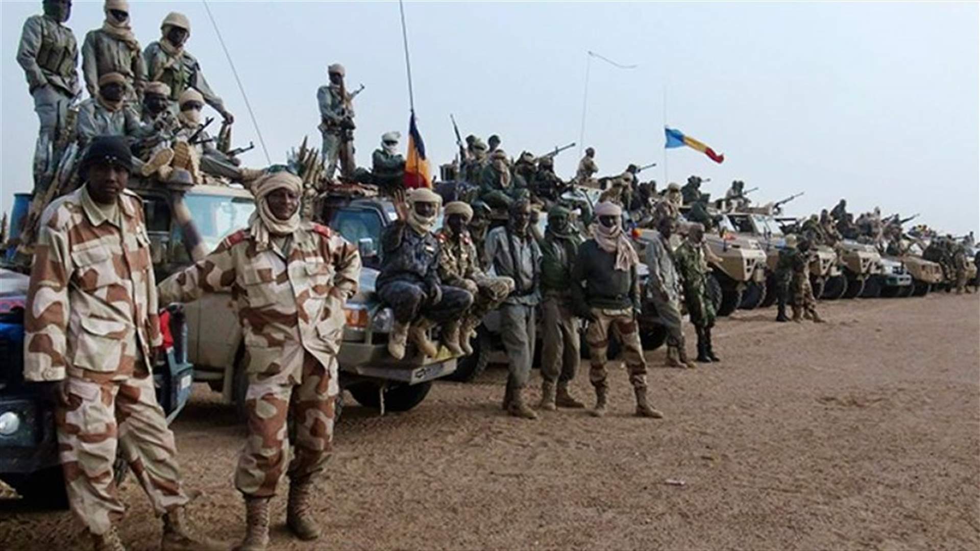 الجيش التشادي يعلن أسر 250 &quot;إرهابيا&quot; تسللوا من ليبيا