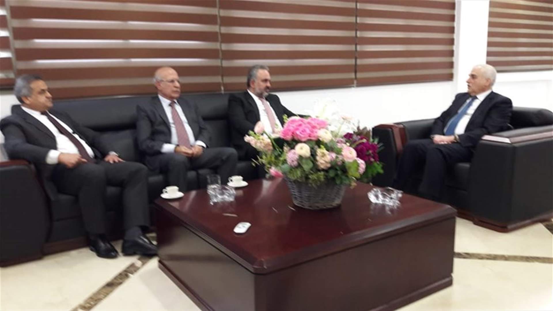 جبق تابع قضايا نقابية وصحية مع نقابتي أطباء لبنان والشمال