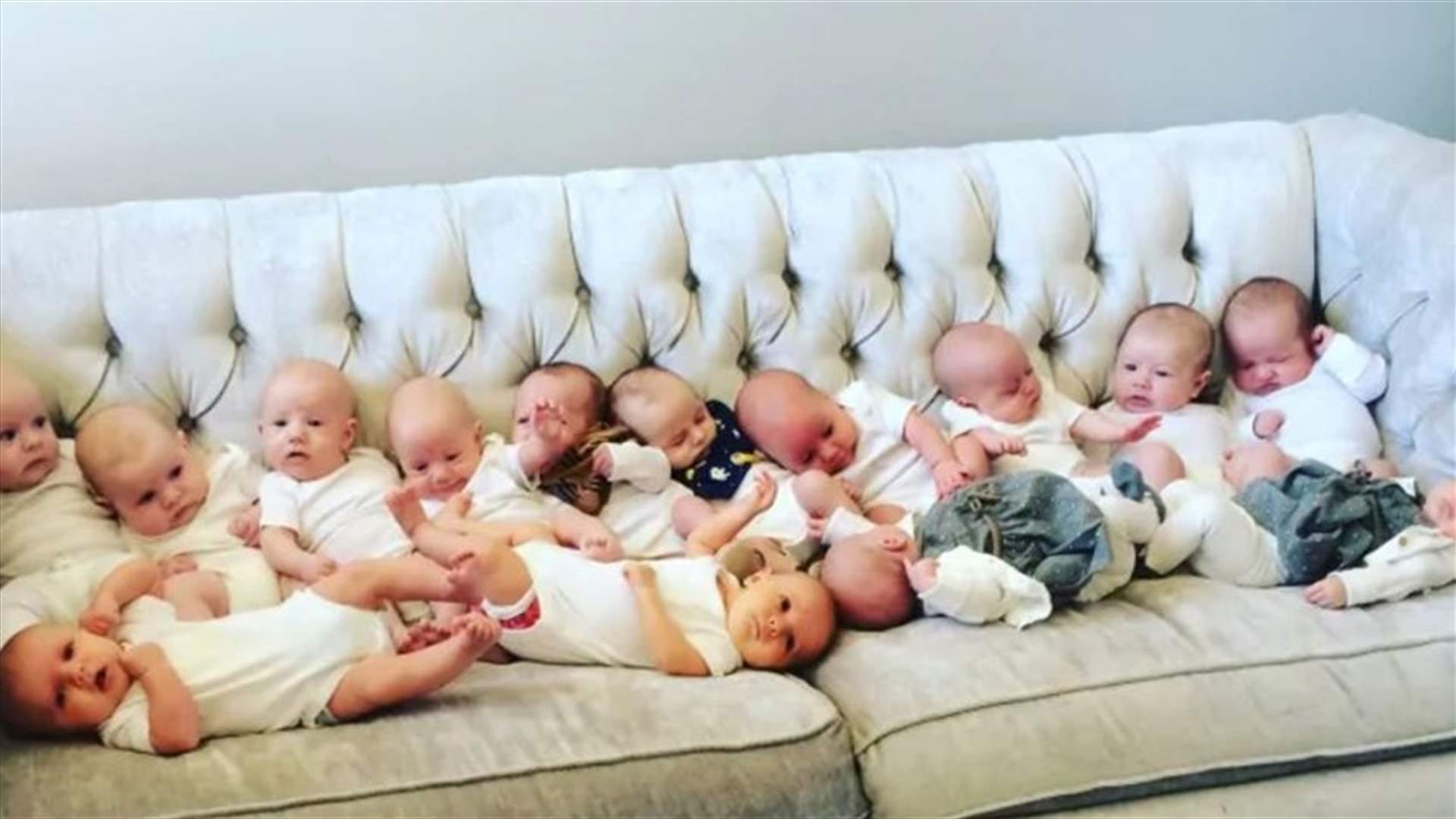 في العراق... أنجبت 7 توائم من خلال ولادة طبيعية (صورة)
