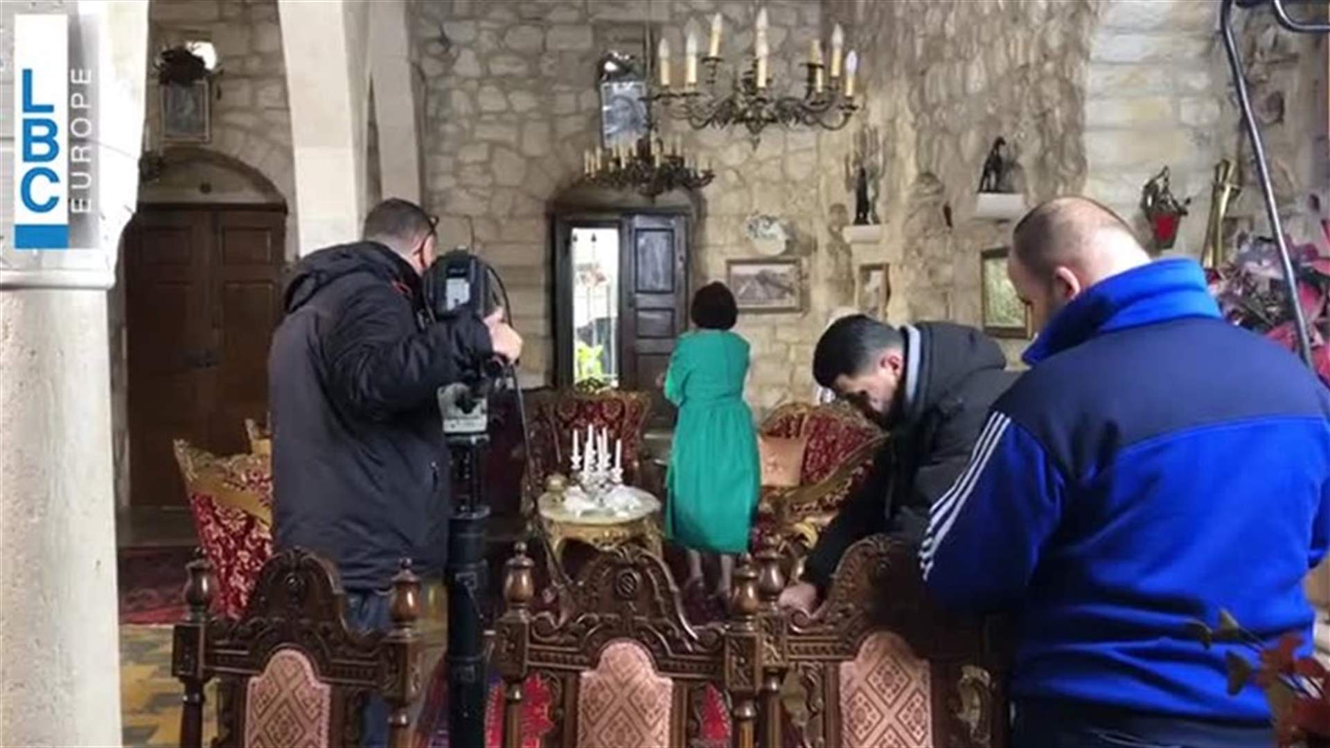 "رصيف الغرباء" جديد الدراما اللبنانية على الـLBCI والـLDC... لقطات خاصة من كواليس التصوير