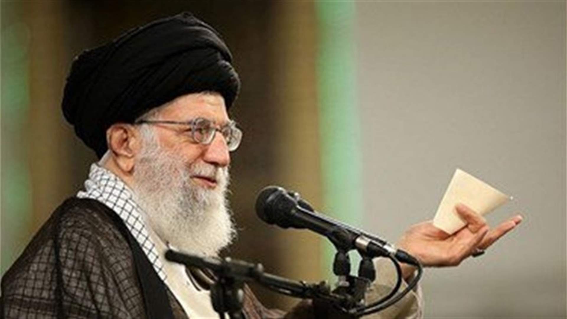 Iran&#39;s Khamenei warns government about deception by Europeans
