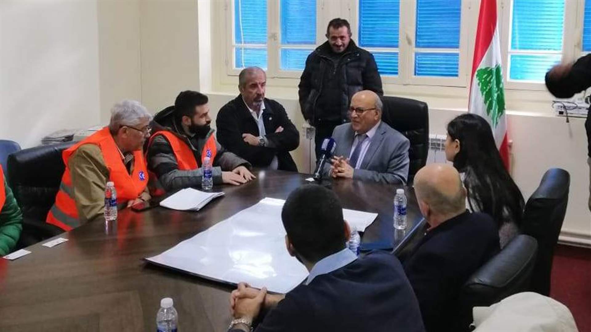 وزارة الطاقة تستلم مواقع عمل تجديد شبكة مياه الشفة في العاقورة