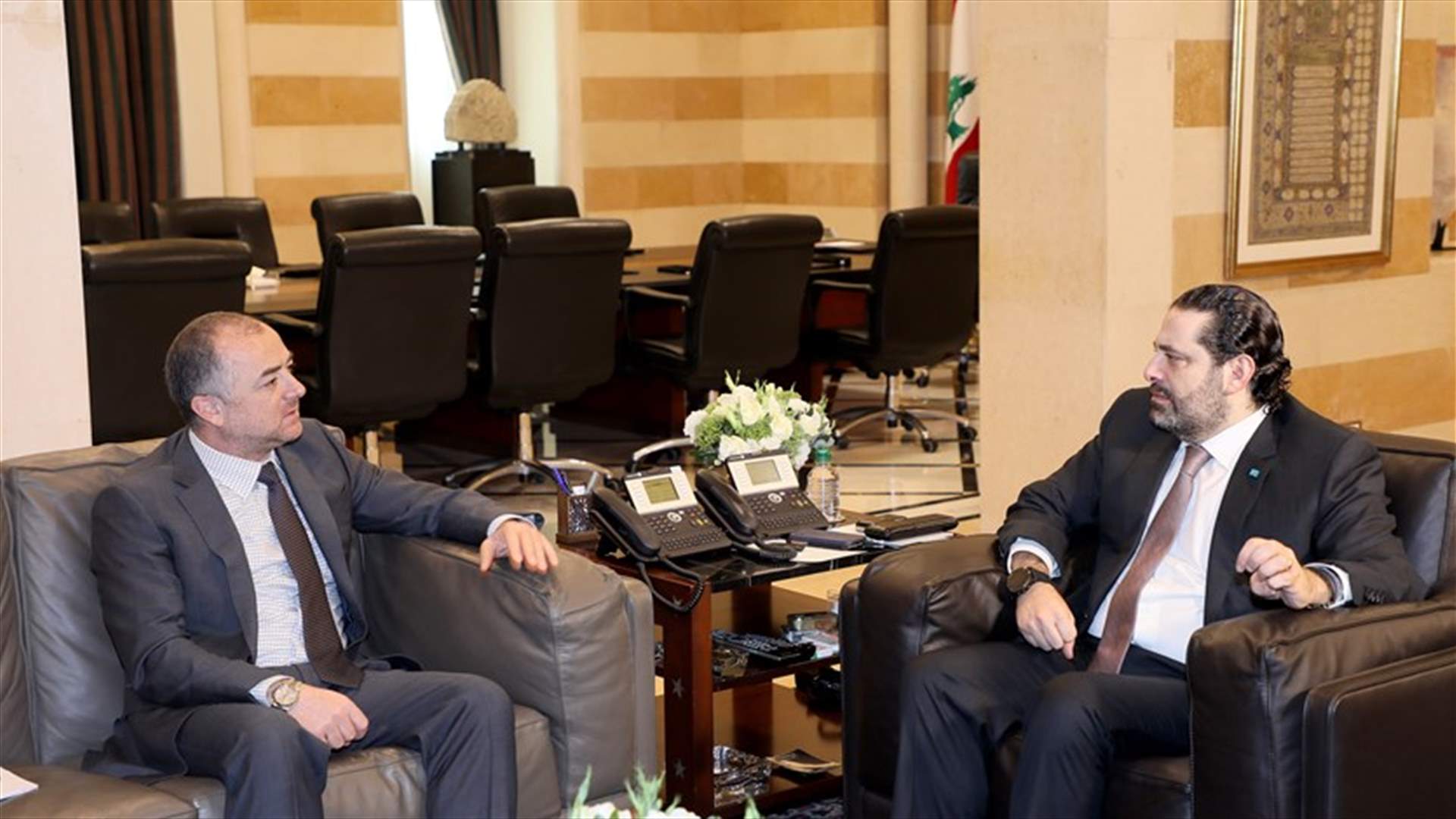 بو صعب زار الحريري: المواقف التي أطلقتها تأتي تحت سقف البيان الوزاري وميثاق الجامعة العربية