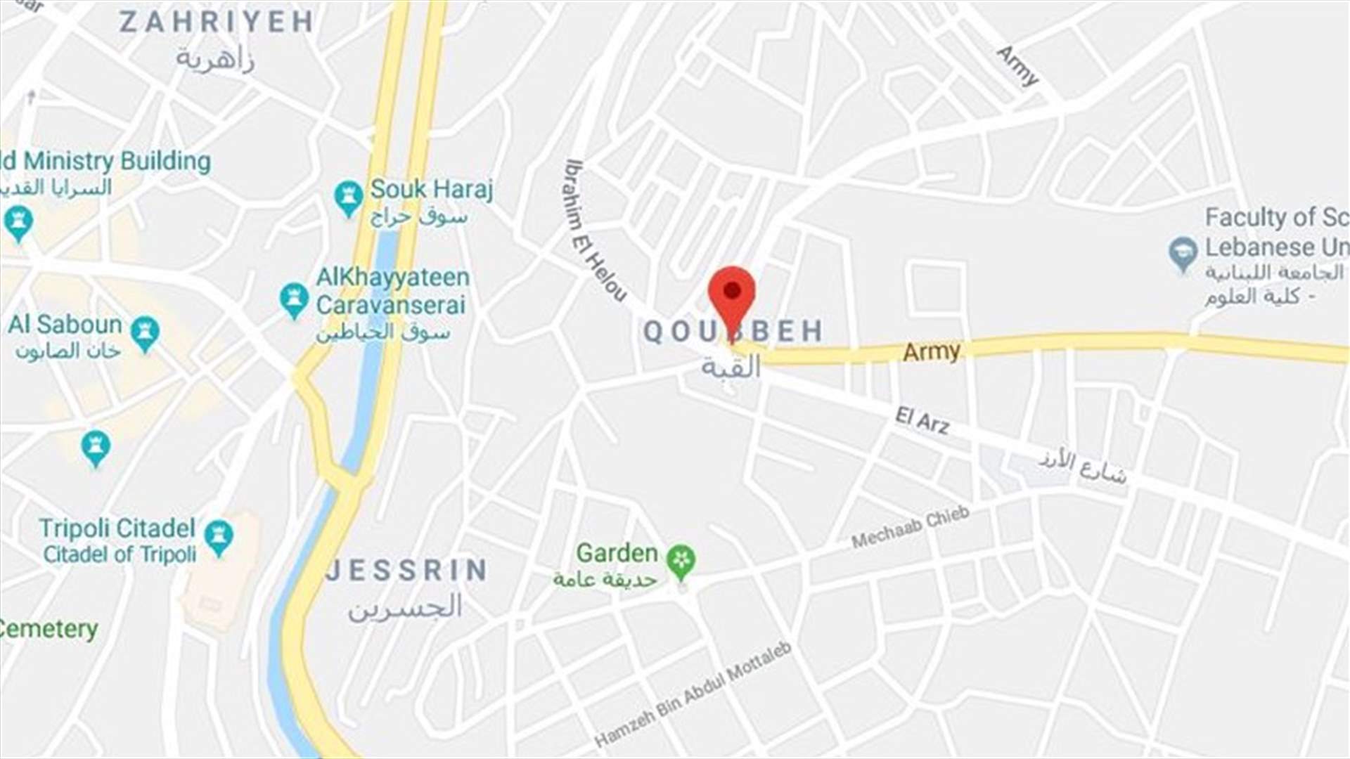 قنبلتان على مولدات في منطقة القبة فجرا