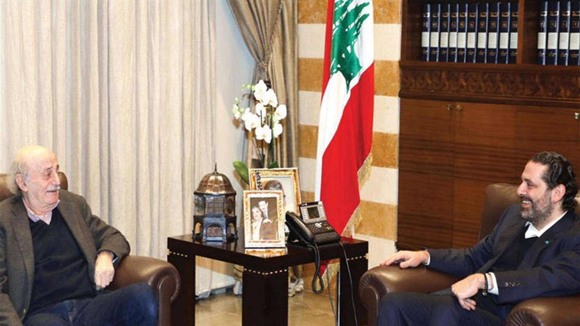 مصادر الحريري لـ"الجمهورية": العلاقة مع جنبلاط عادت الى طبيعتها التحالفية