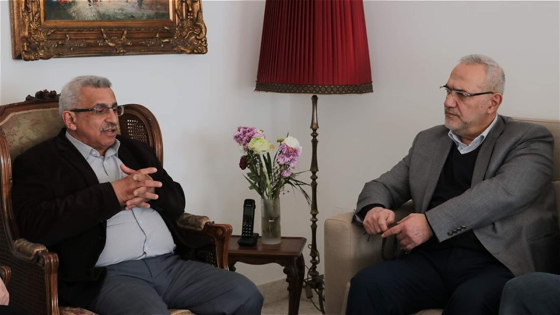 لقاء بين قماطي وسعد... قماطي: منسجمون مع ما تطالب به المعارضة