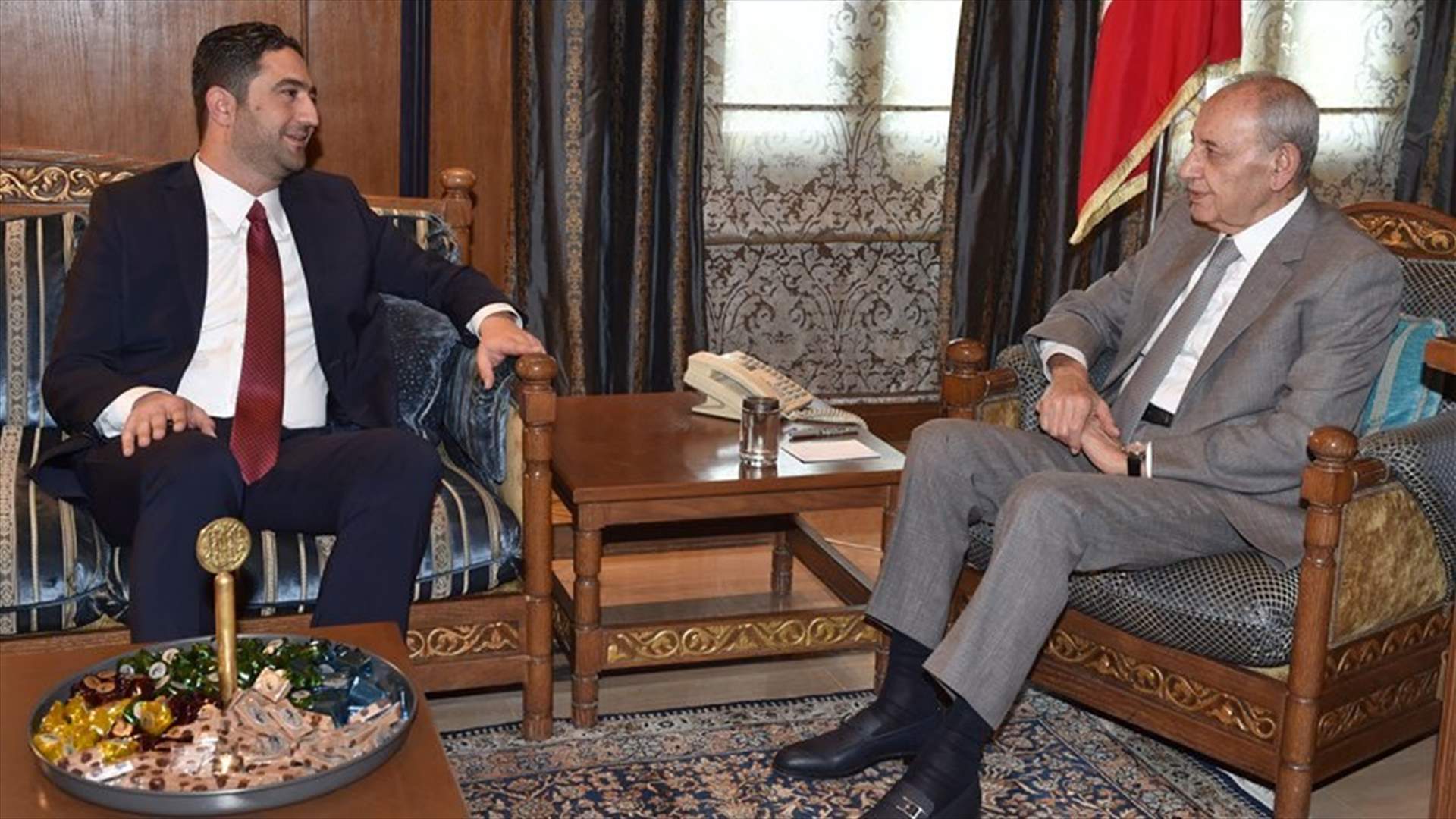 Berri stresses on separating Syrian refugee issue from politics