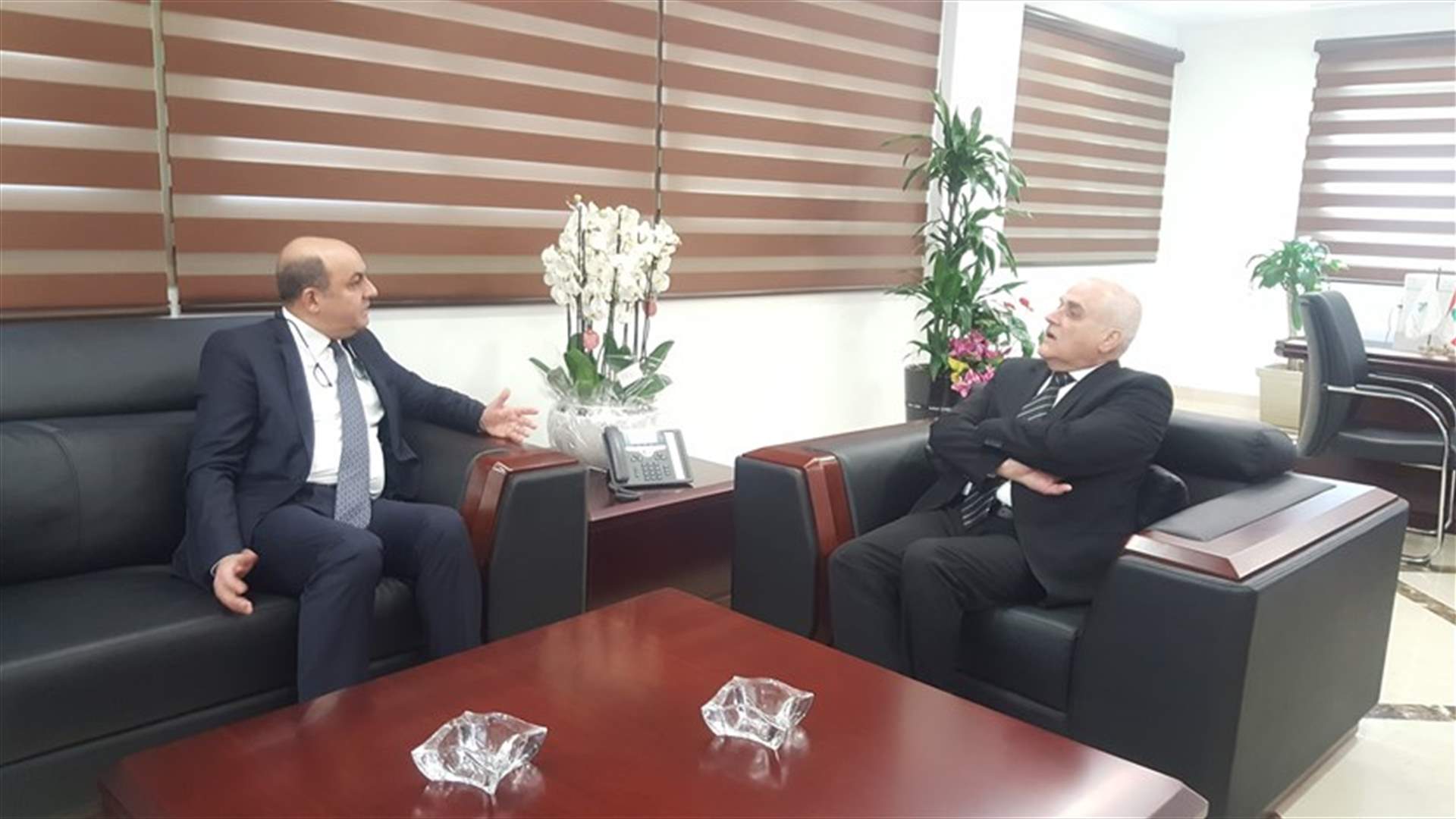جبق استقبل السفير التركي... وعرضٌ بمساعدة المستشفيات ومرضى الكبد
