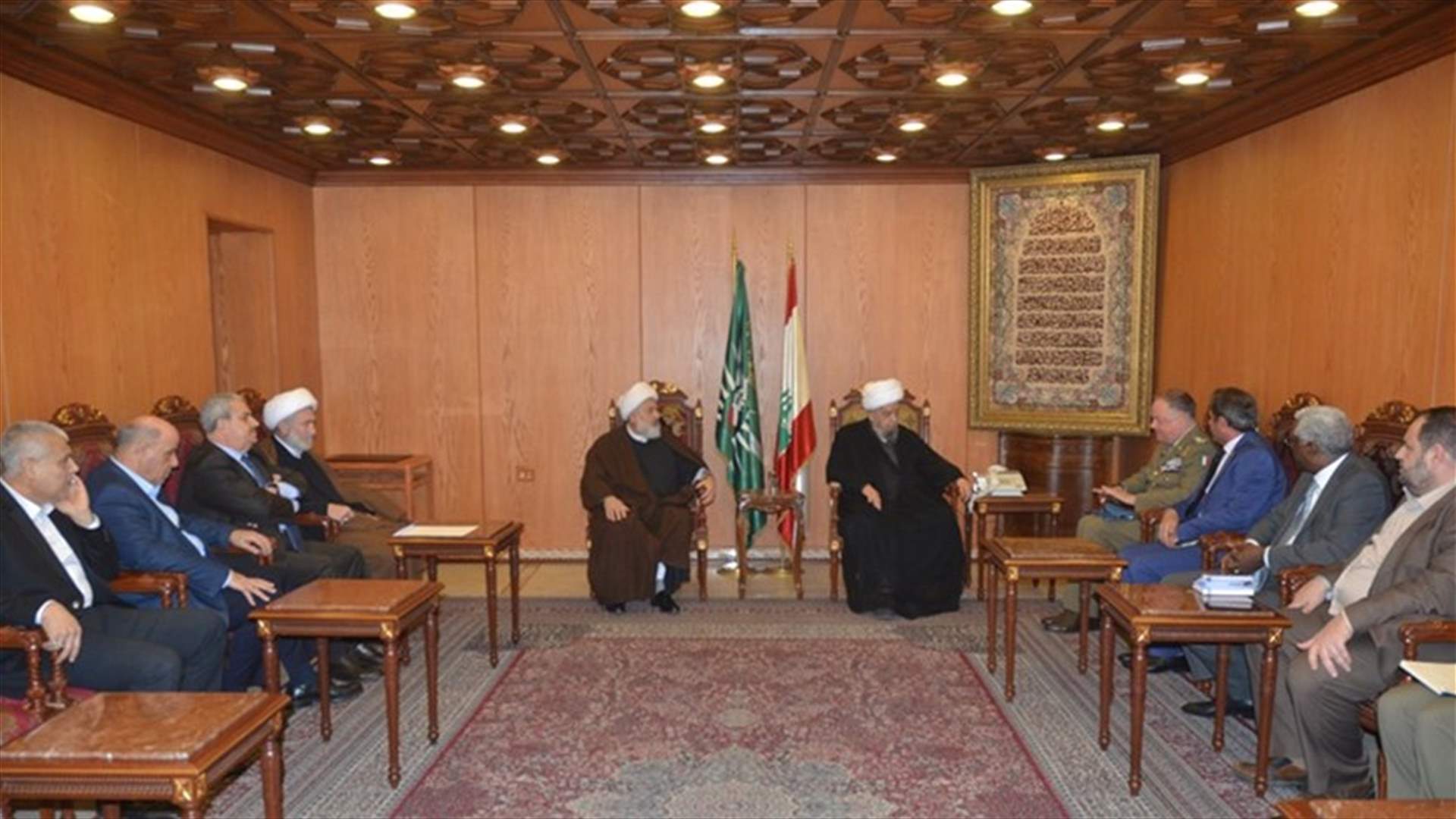 قبلان يستنكر استمرار اسرائيل ببناء الجدار العازل