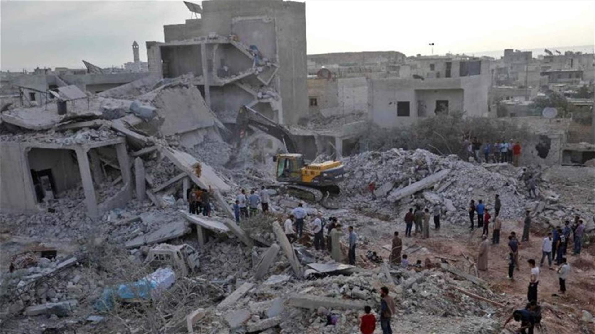 Monitor says air strikes increase sharply in rebel-held northwest Syria