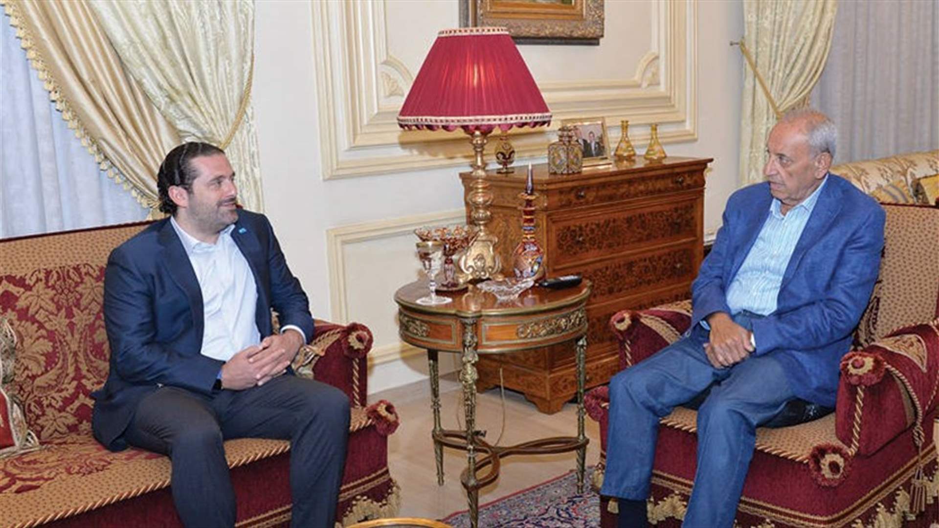 لقاء مفاجئ وسريع بين برّي والحريري (الجمهورية)