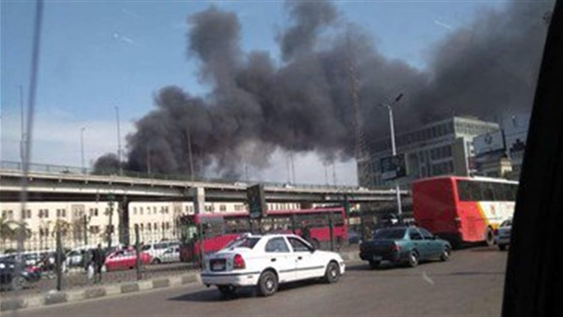 At least 10 killed in fire at Cairo's main train station-medical sources-[PHOTOS]