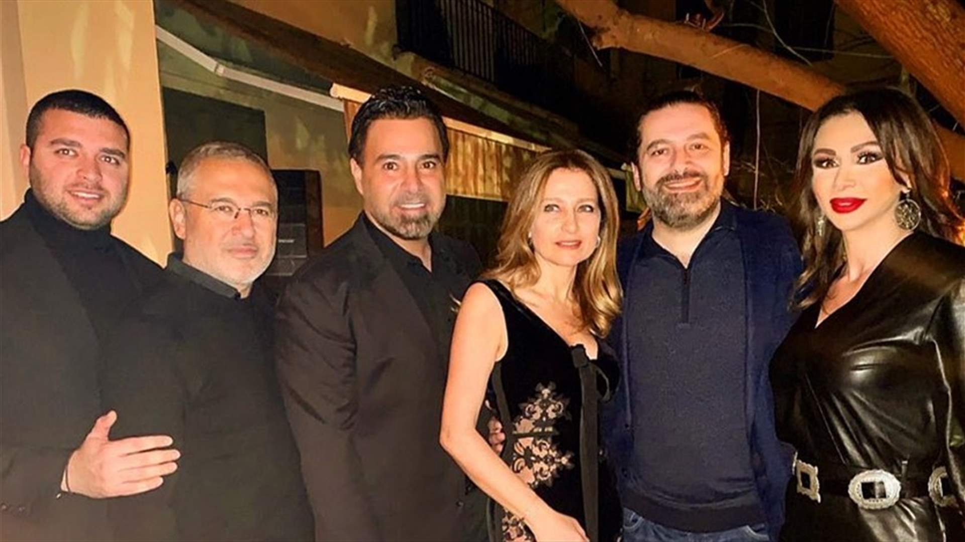 الرئيس الحريري مع عاصي الحلاني وإيلي صعب... ما المناسبة؟ (صورة)