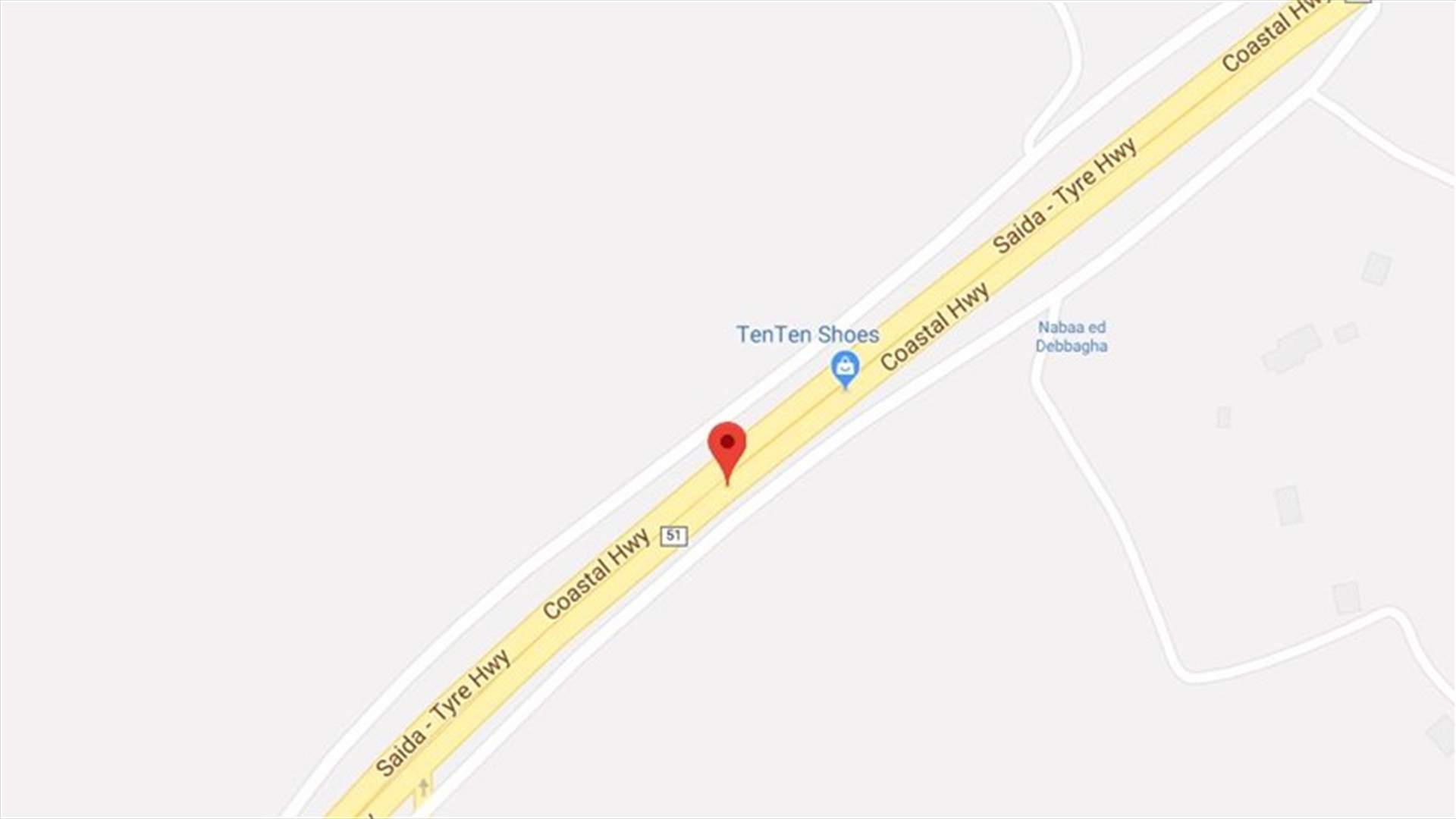 وفاة جدة وجنين في حادث سير على اوتوستراد صيدا صور أثناء توجه الأم للولادة