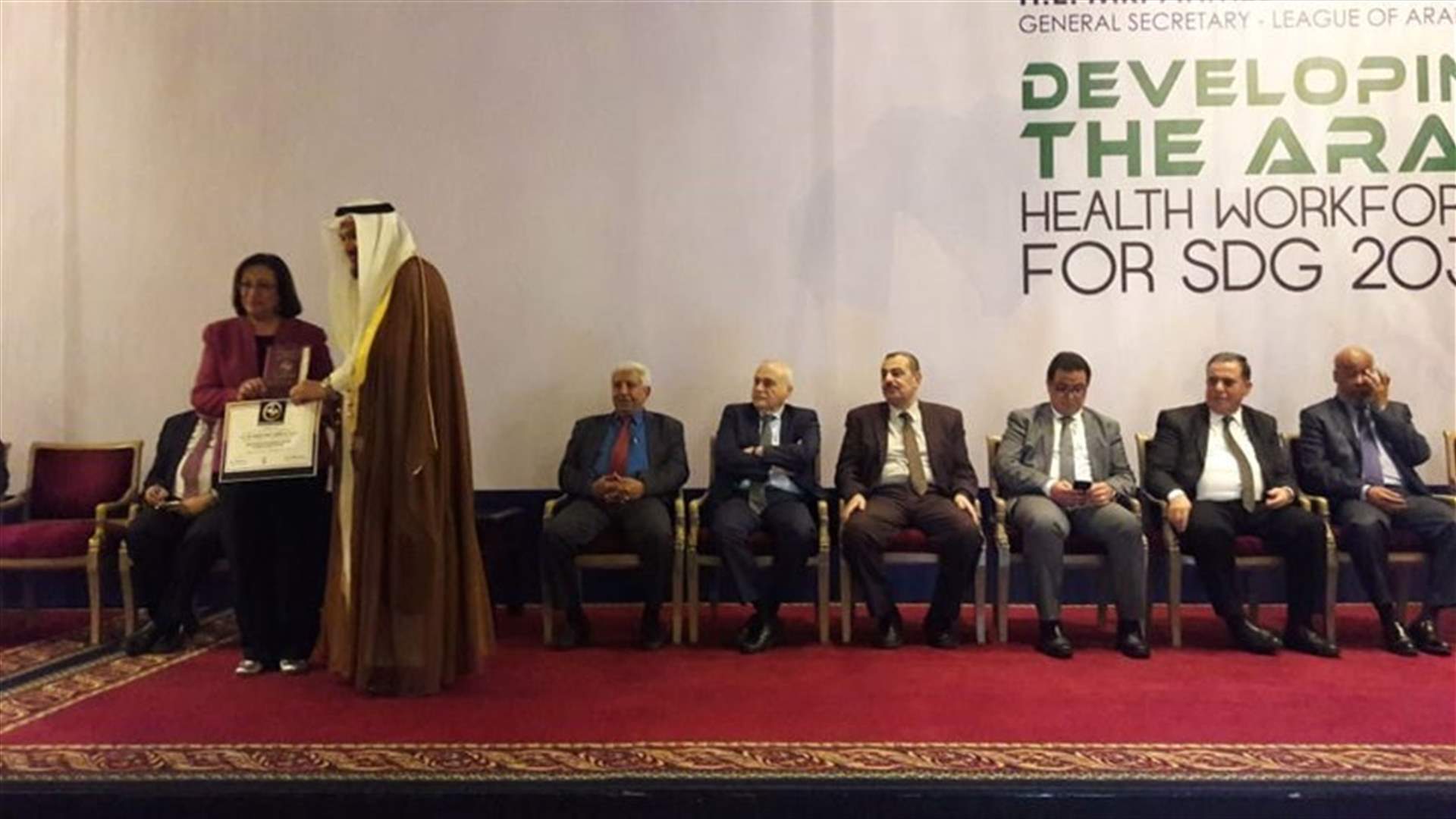 Jabaq attends meetings of the Council of Arab Ministers for Health