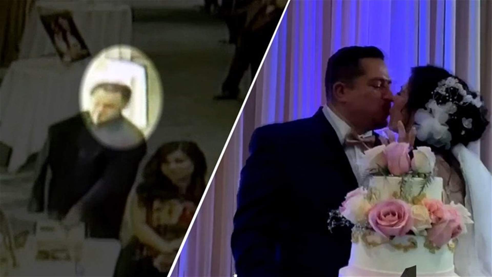 رجل أفسد حفل زفاف... سرق هدايا العروسين وهرب! (فيديو)