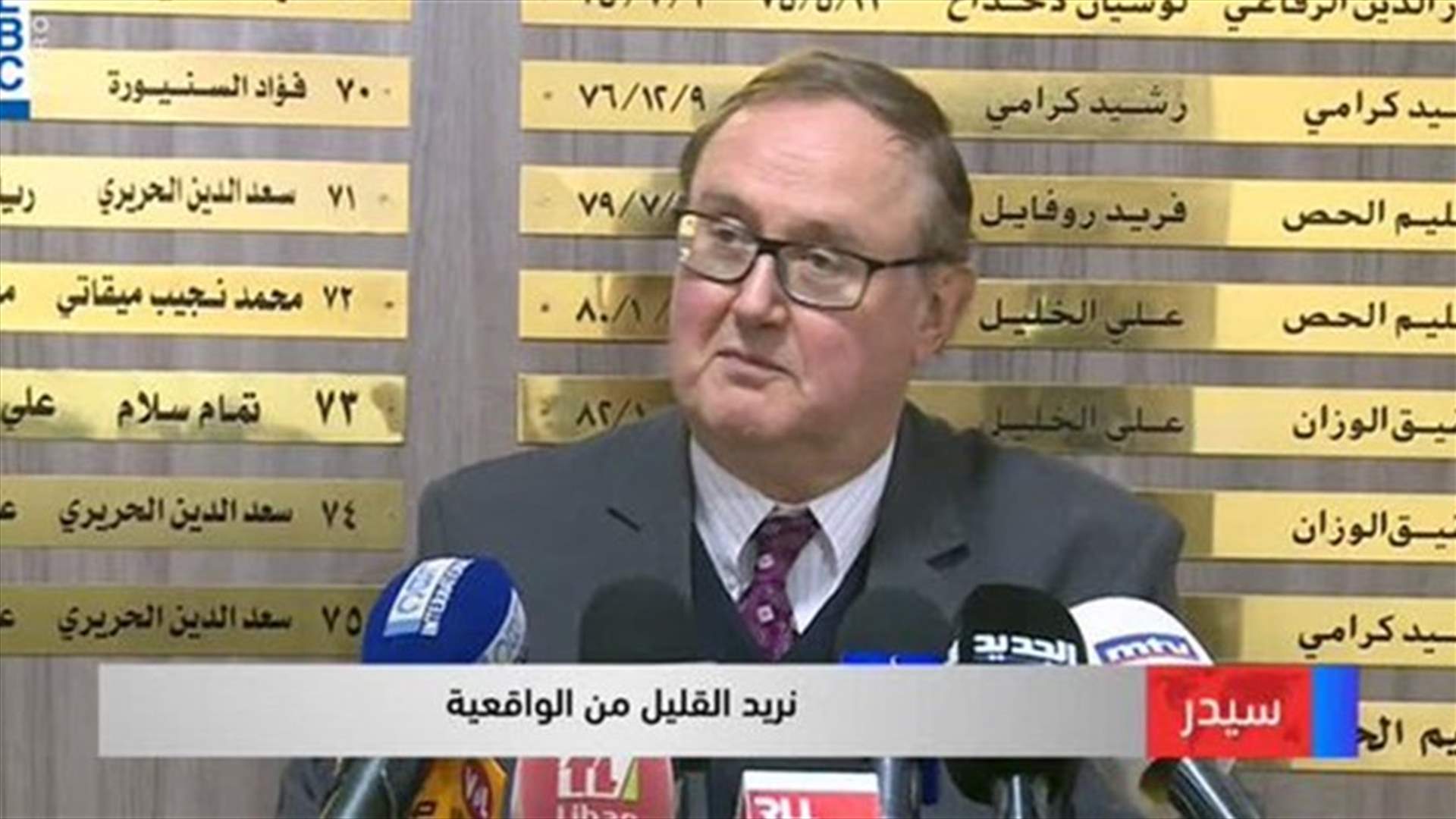 French envoy urges reforms, says Lebanon does not have luxury of time