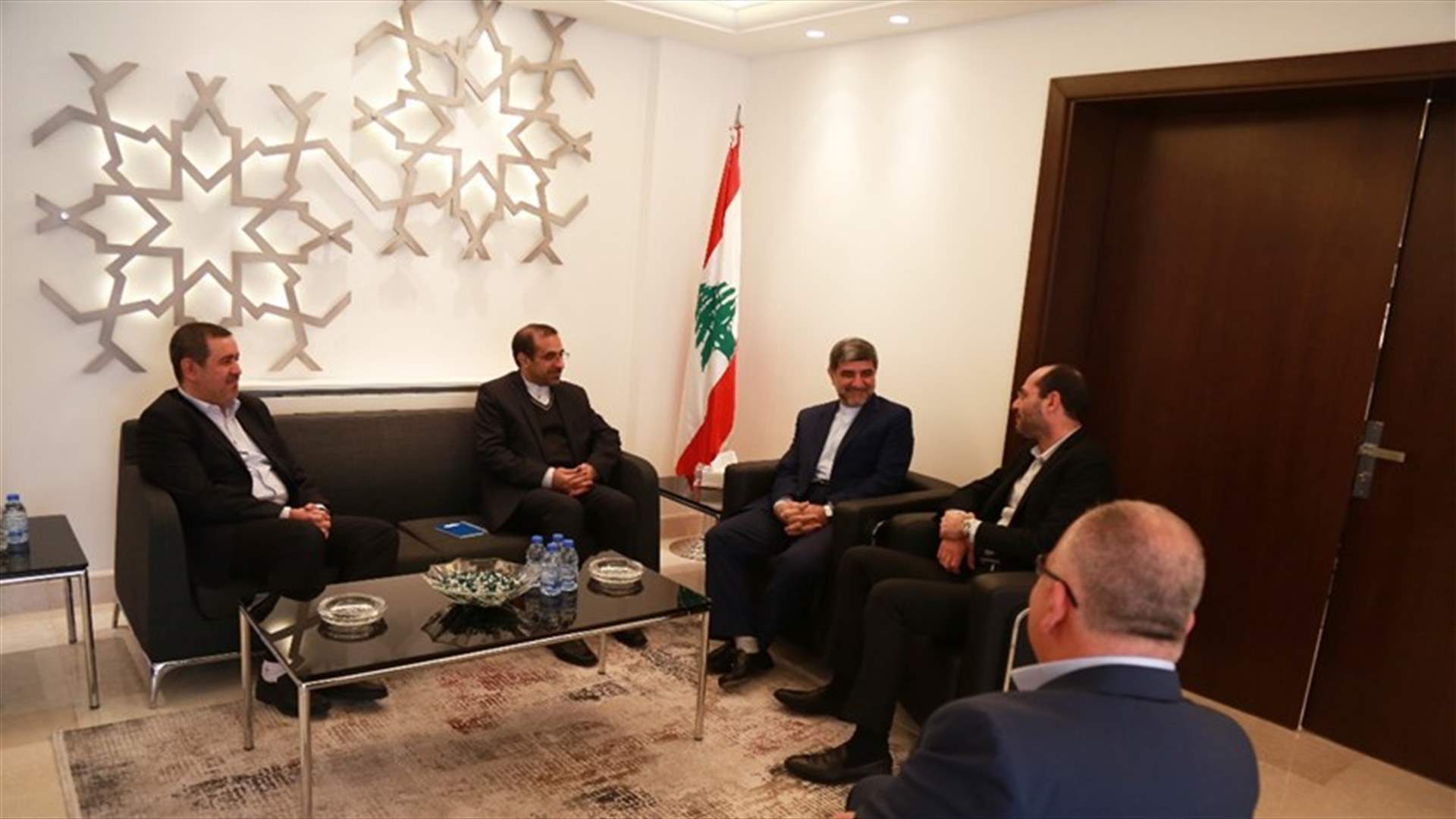 حسن مراد يستقبل السفير الايراني...واللقاء تناول قضايا تجارية