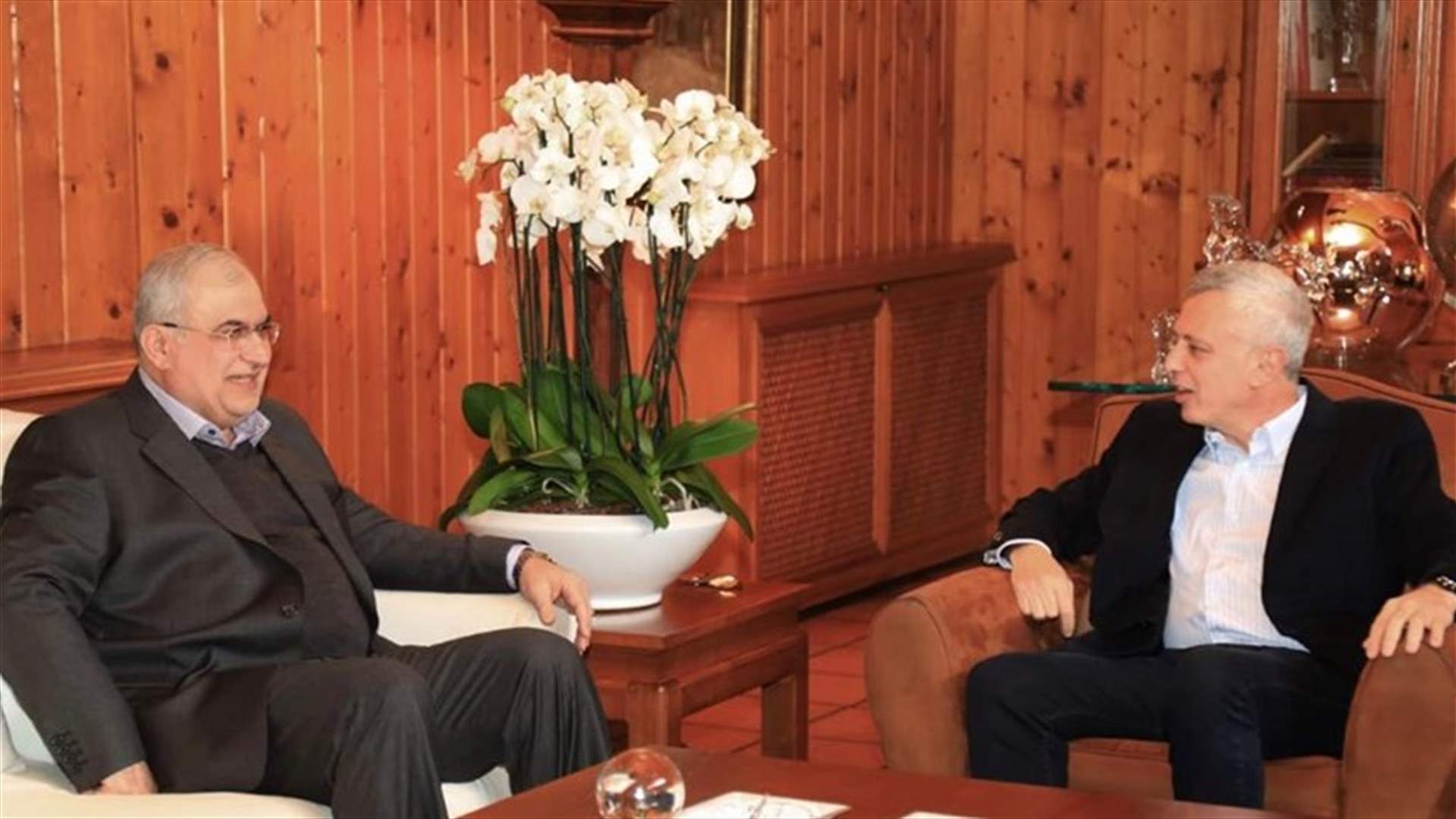 محمد رعد في بنشعي... وبحثٌ في مختلف التطورات والاوضاع الراهنة